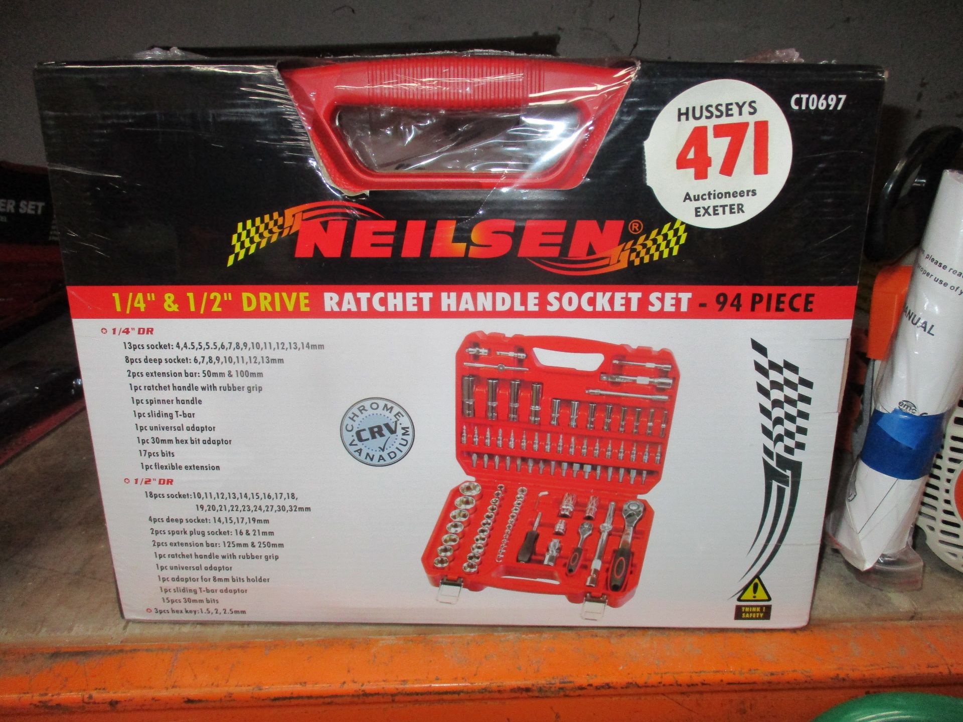Devon Rachet Tool RATCHET HANDLED SOCKET SET Item Location: Husseys, Exeter, Devon, EX4 ...