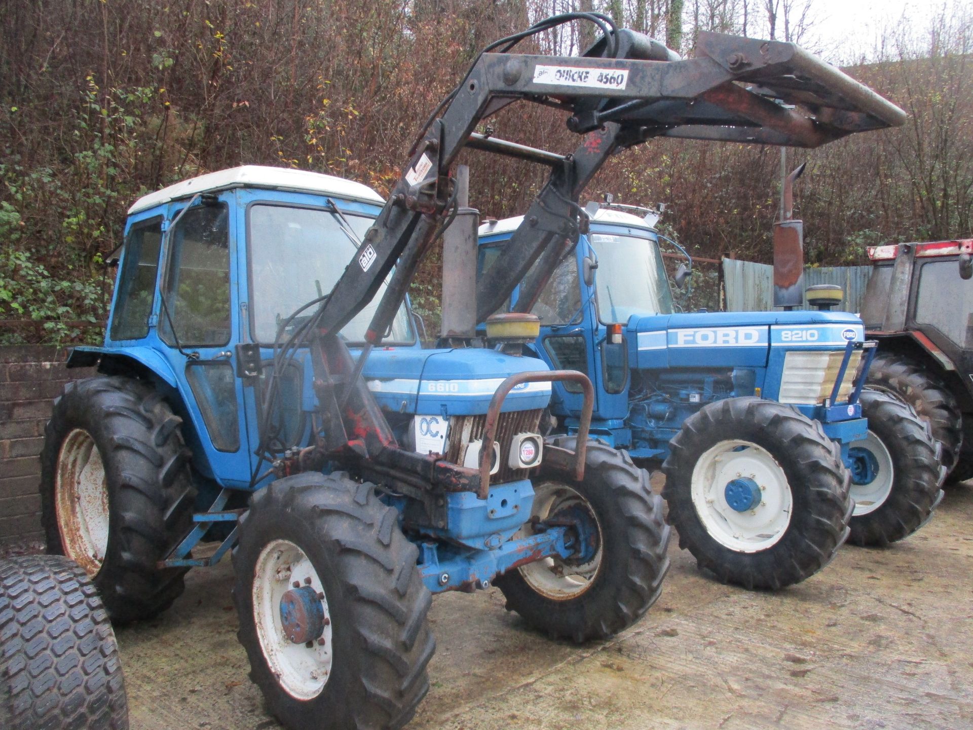 FORD 6610 4WD TRACTOR C.W QUICKE LOADER (V5)