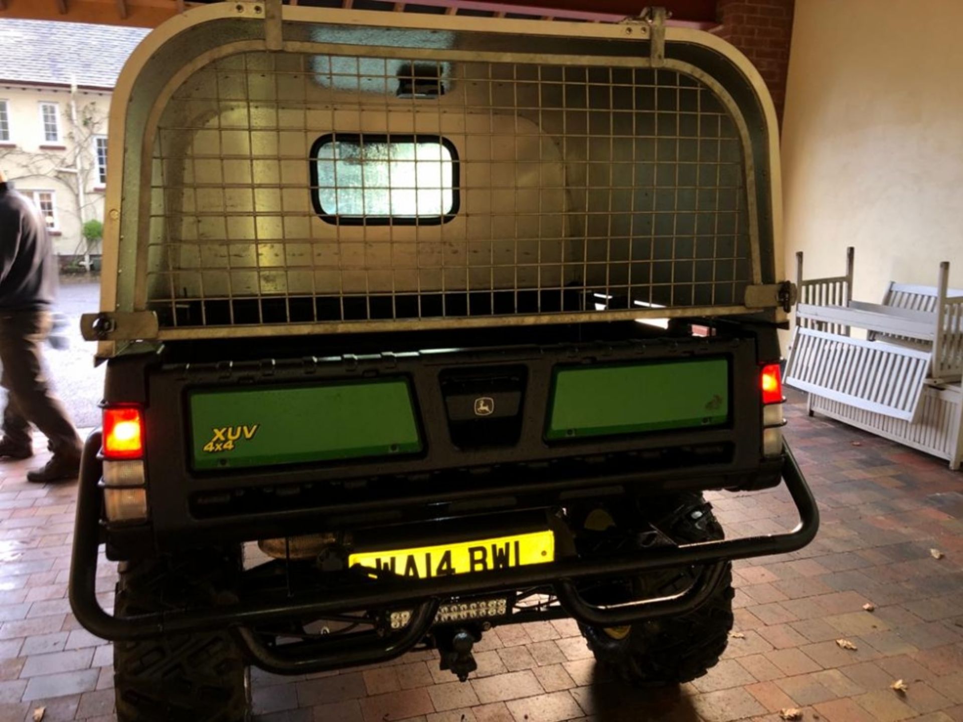 JOHN DEERE 855D GATOR 1263HRS WA14BWL 1 OWNER FROM NEW ROAD LEGAL GLASS DOORS REAR CANOPY - Image 6 of 11