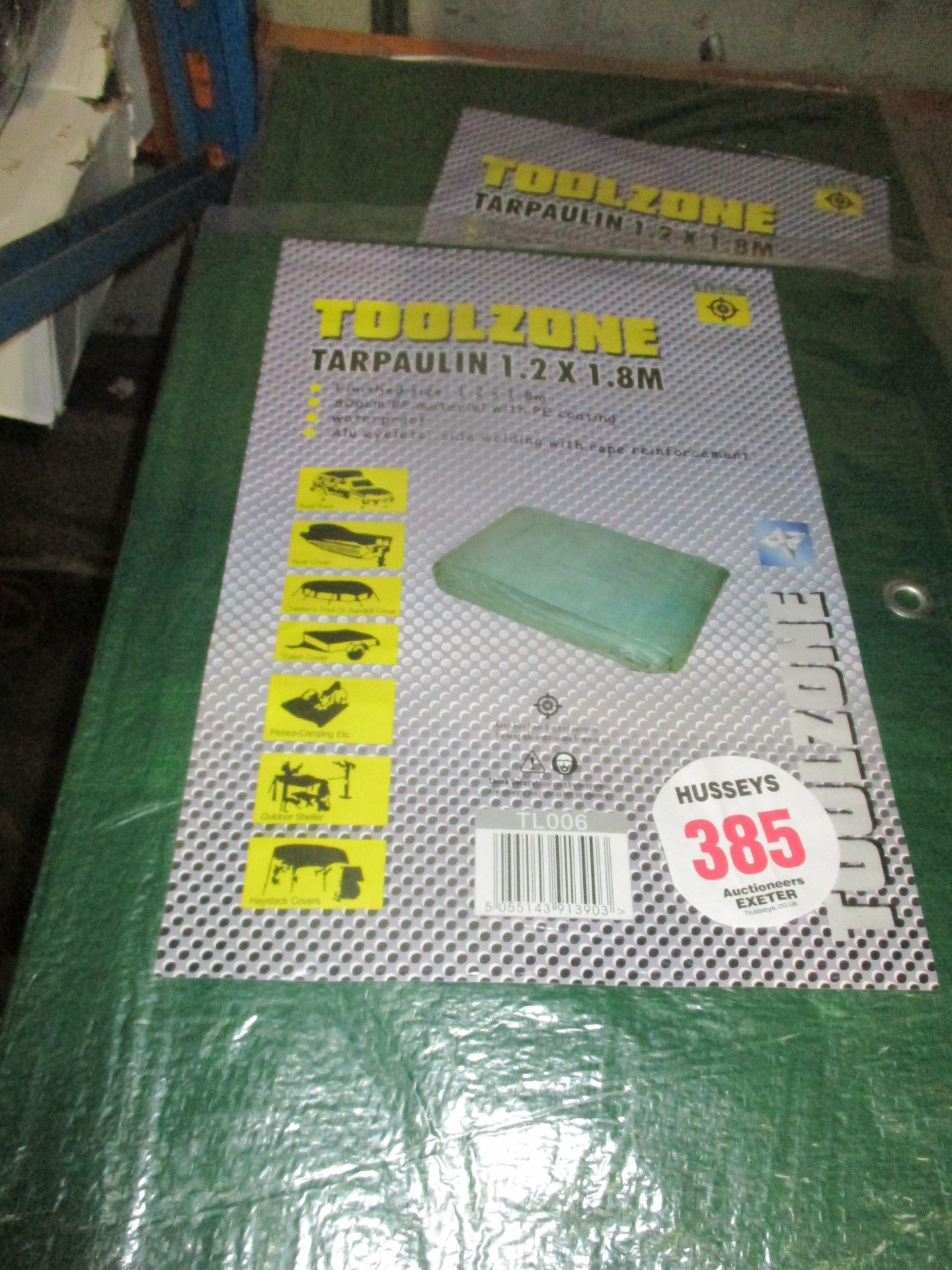 PAIR OF 4X6 TARPAULINS