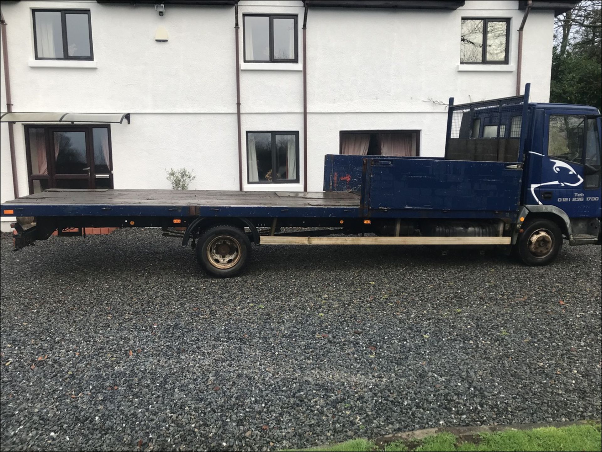03/03 IVECO-FORD CARGO TECTOR - 3920cc 2dr Dropside (Blue, 271k) - Image 2 of 5