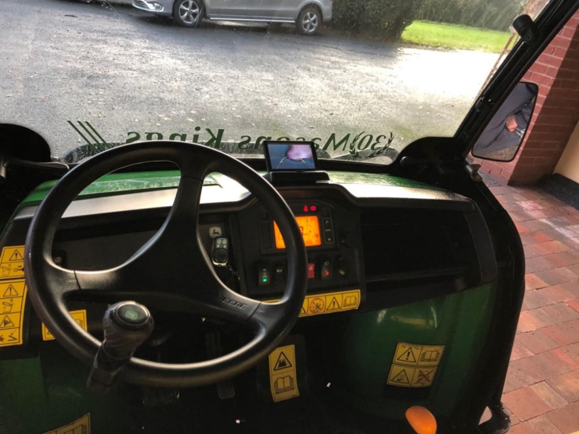 JOHN DEERE 855D GATOR 1263HRS WA14BWL 1 OWNER FROM NEW ROAD LEGAL GLASS DOORS REAR CANOPY - Image 7 of 11