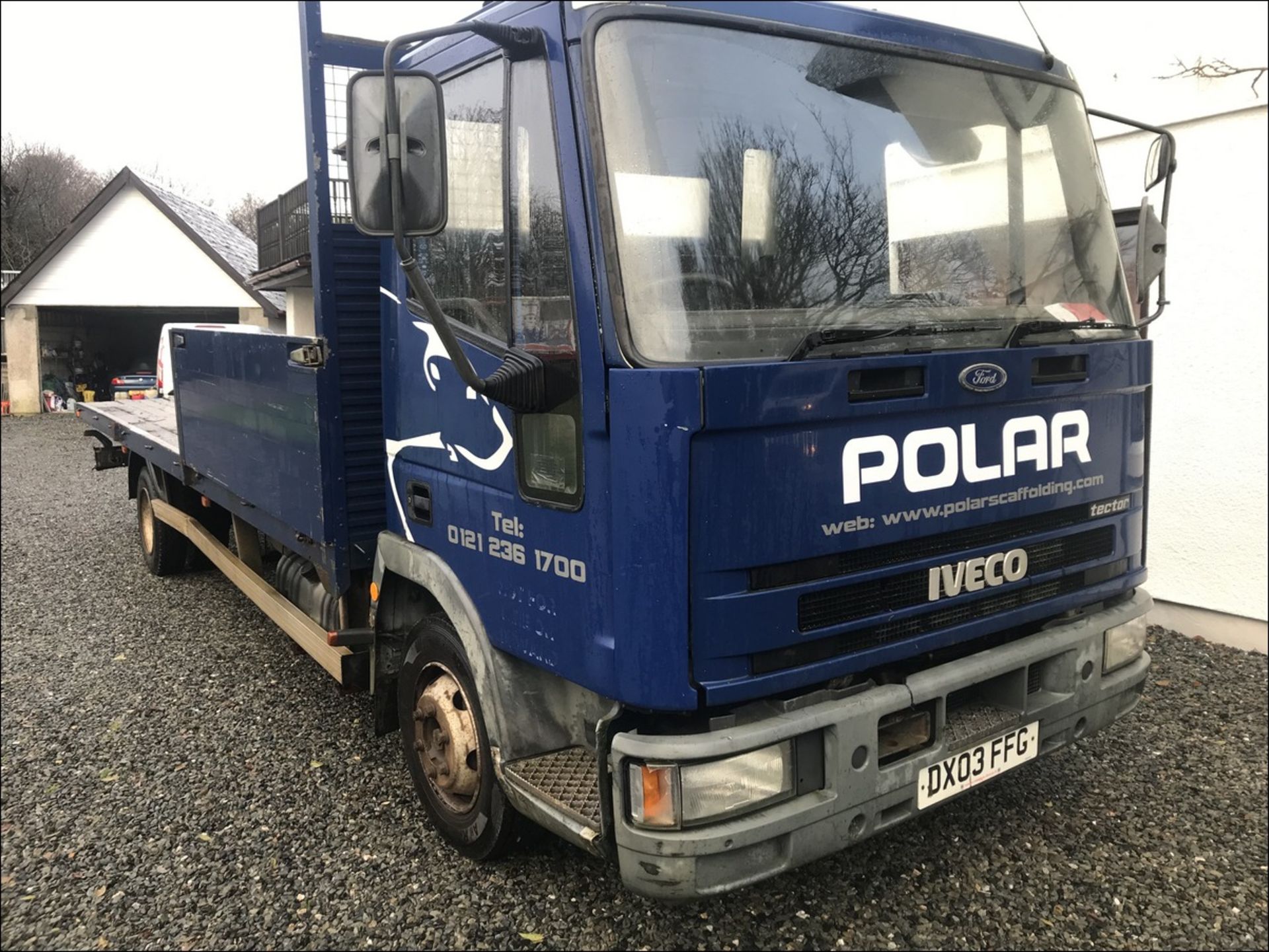 03/03 IVECO-FORD CARGO TECTOR - 3920cc 2dr Dropside (Blue, 271k)