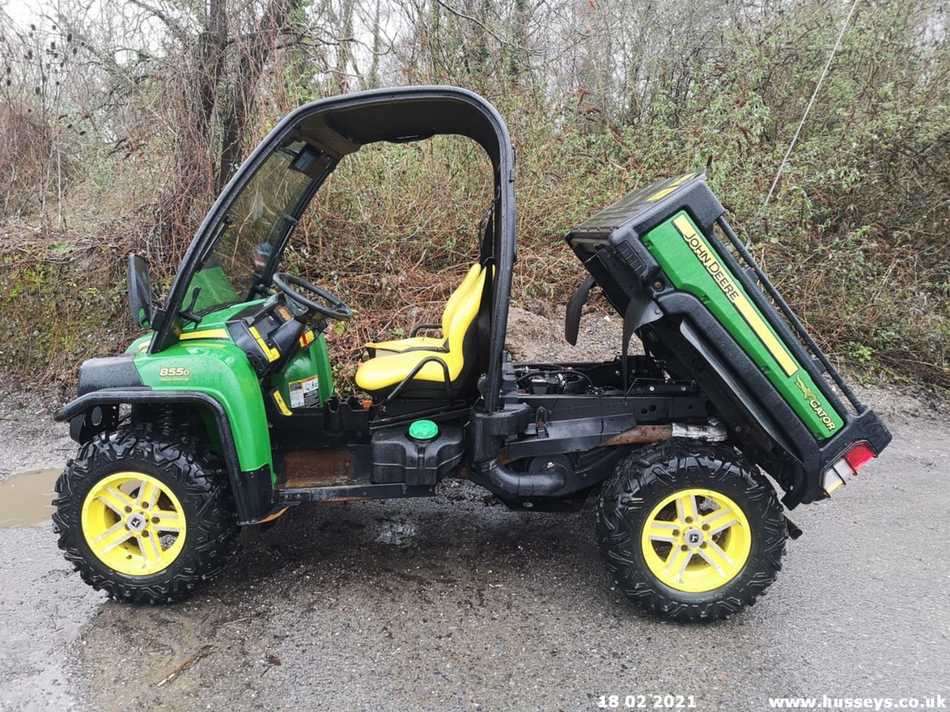 JOHN DEERE 855D GATOR. POWER STEERING ALLOY WHEELS MANUAL TIP WA64DJD R&D - Image 3 of 7