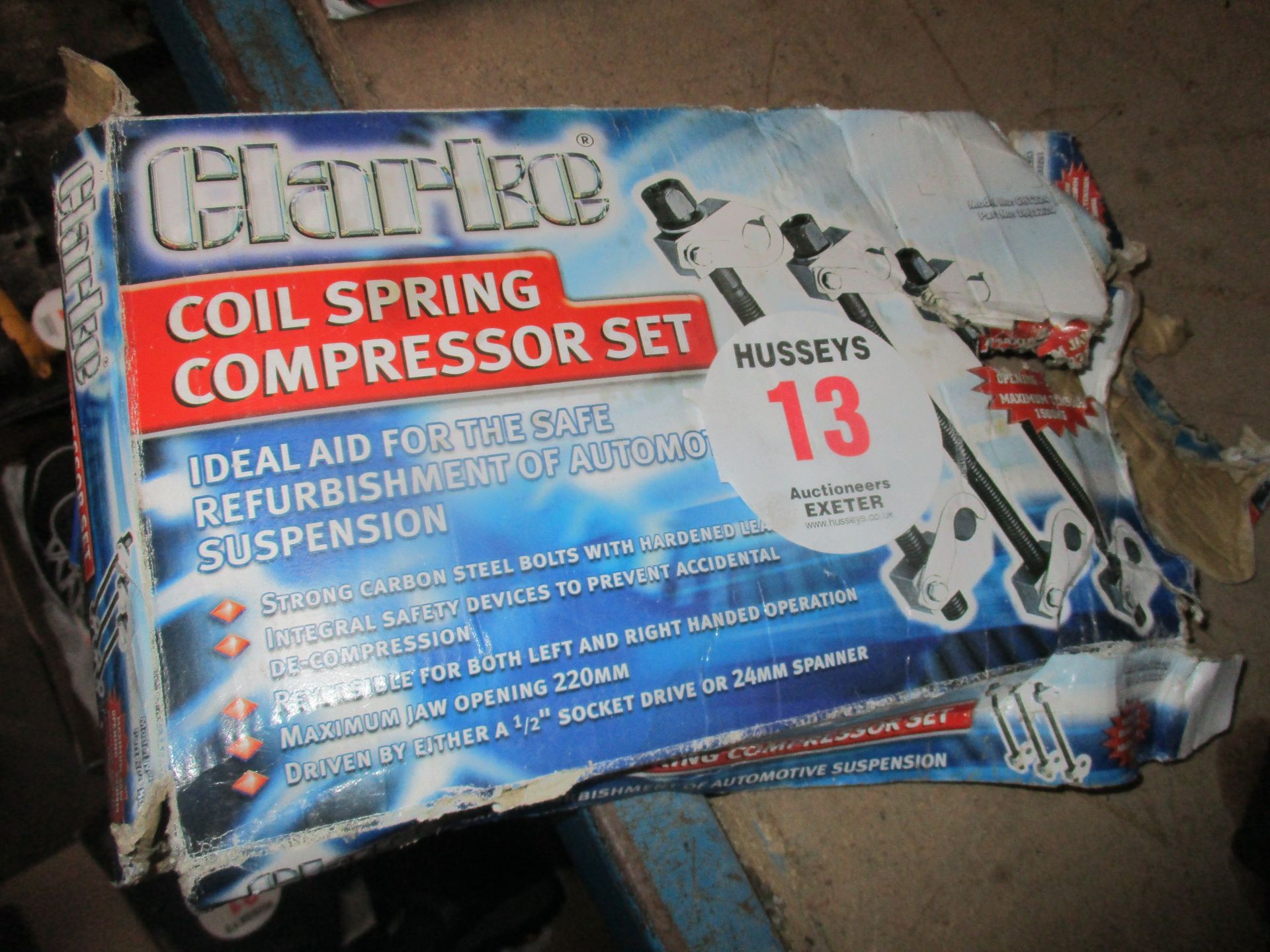 COIL SPRING COMPRESSOR SET