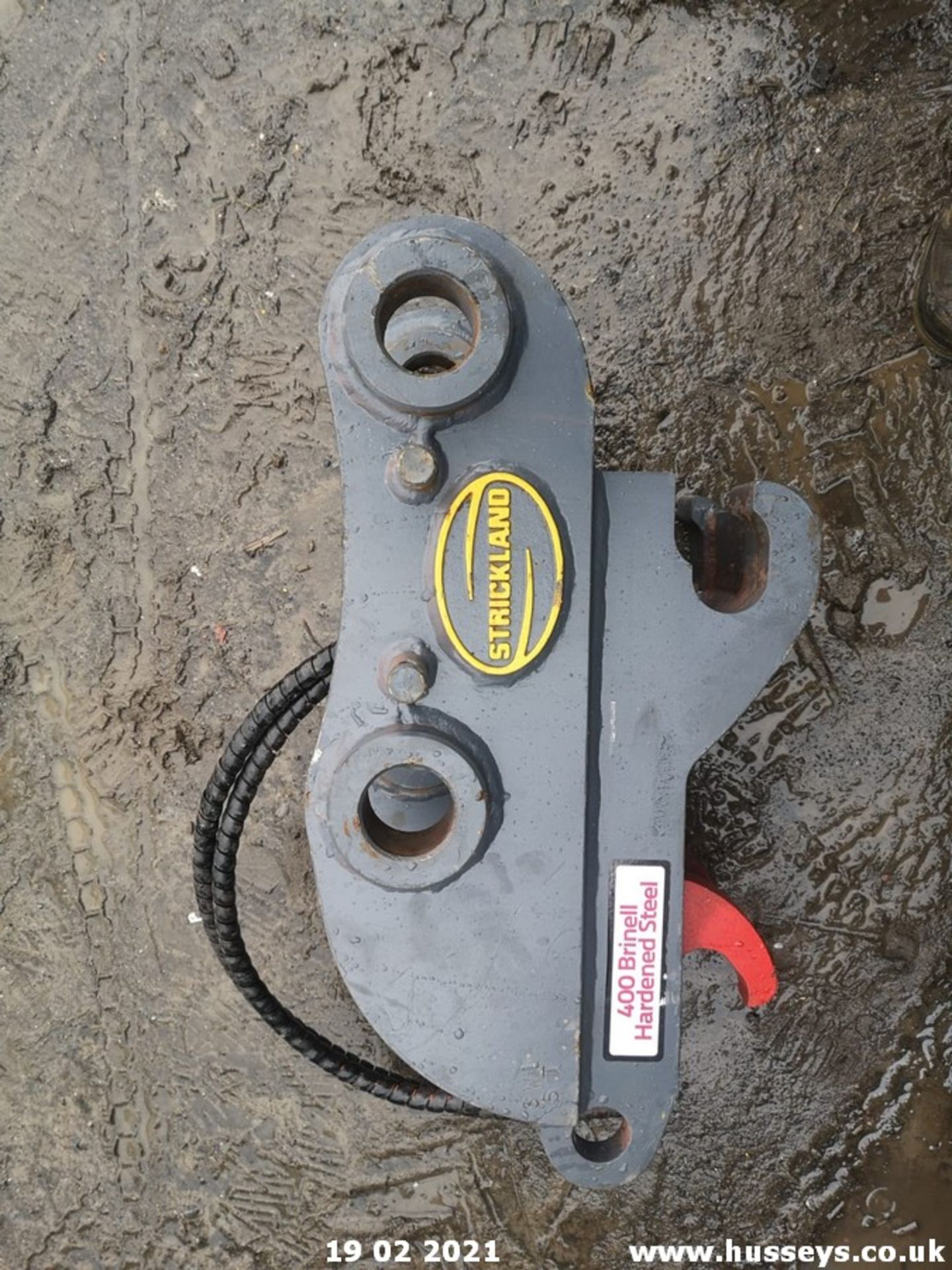 STRICKLAND HYDRAULIC HITCH FOR 8 TON DIGGER UNUSED - Image 3 of 4