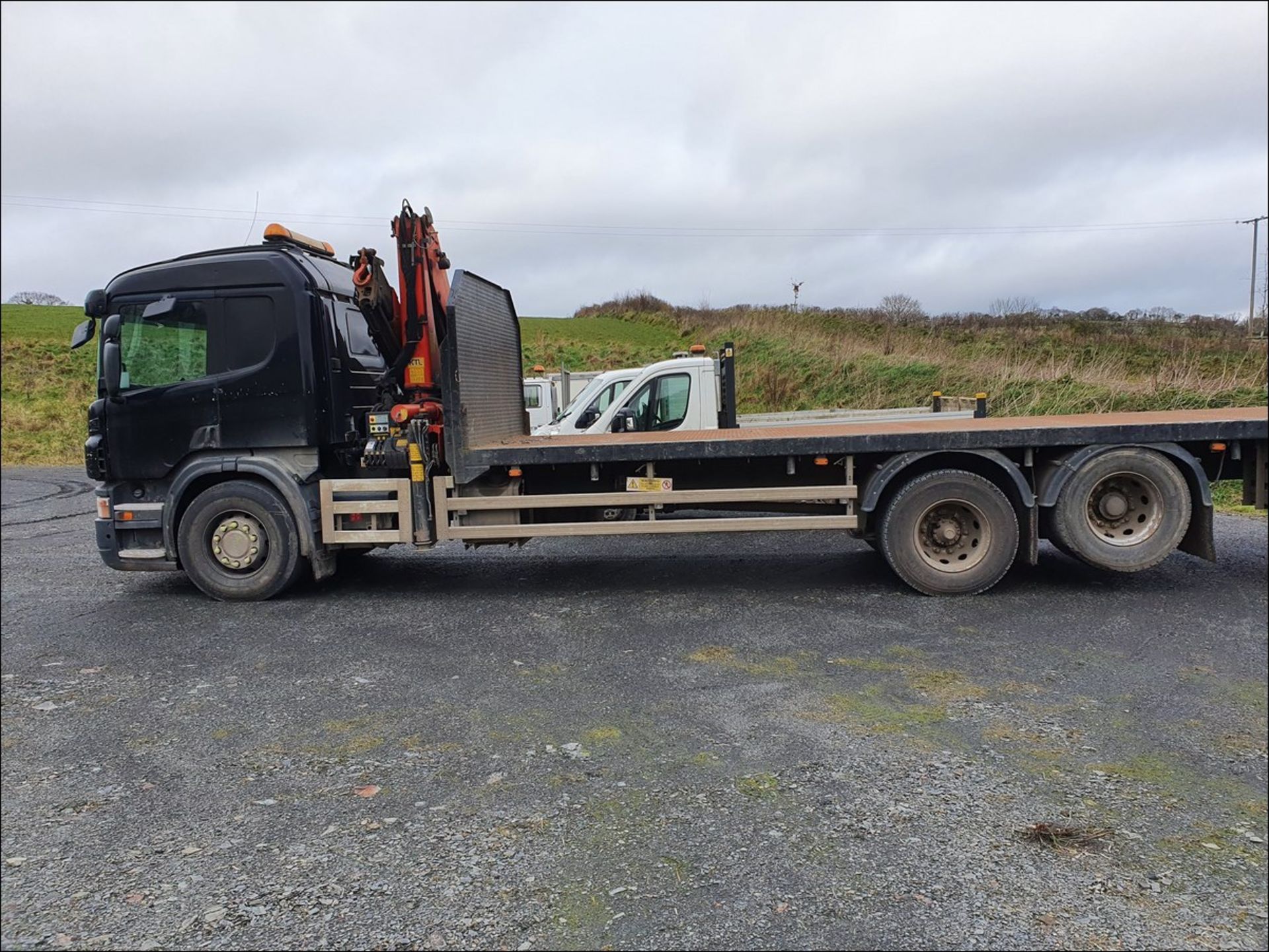 06/56 SCANIA P-SRS D-CLASS - 8970cc 2dr Flat Bed (Black) - Image 5 of 19