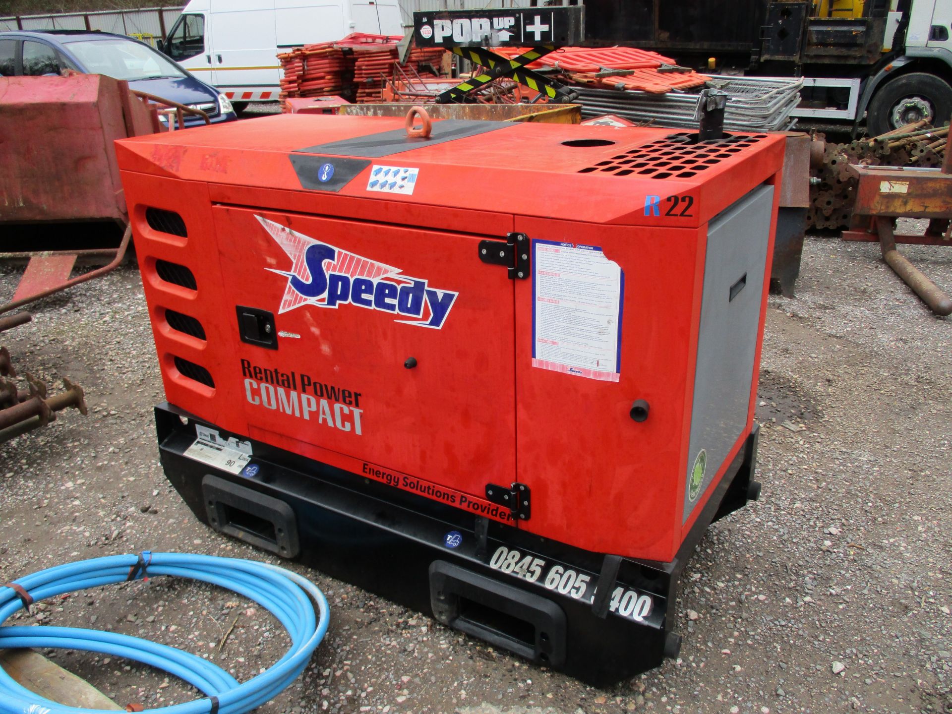 SDMO 20KVA GENERATOR 649HRS - Image 2 of 3