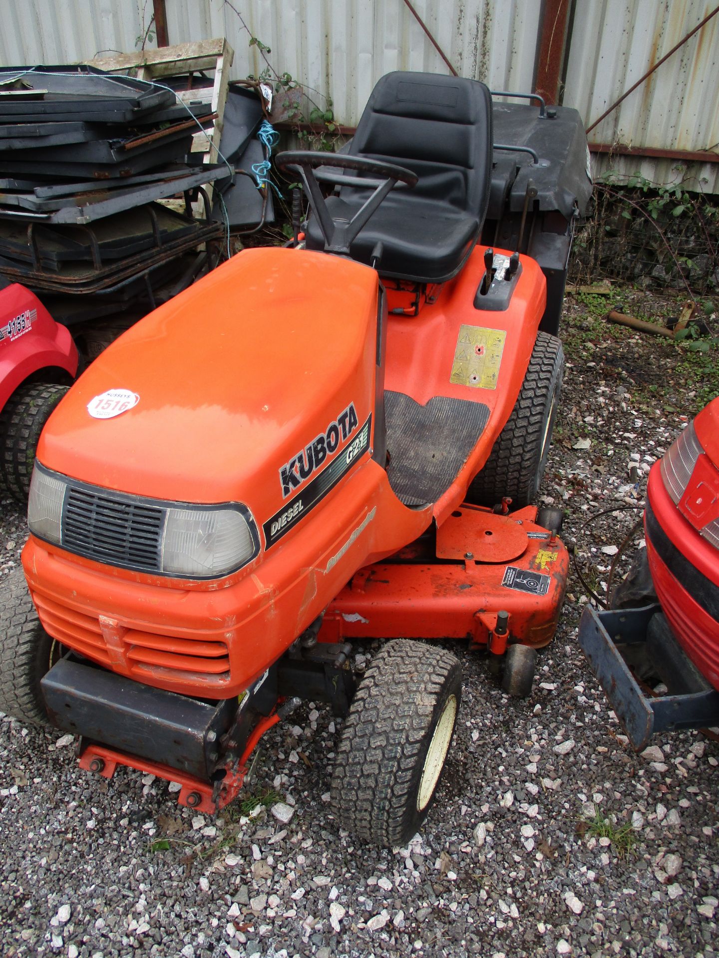 KUBOTA G21 DIESEL RIDE ON MOWER C.W V5 2008 - Image 2 of 5