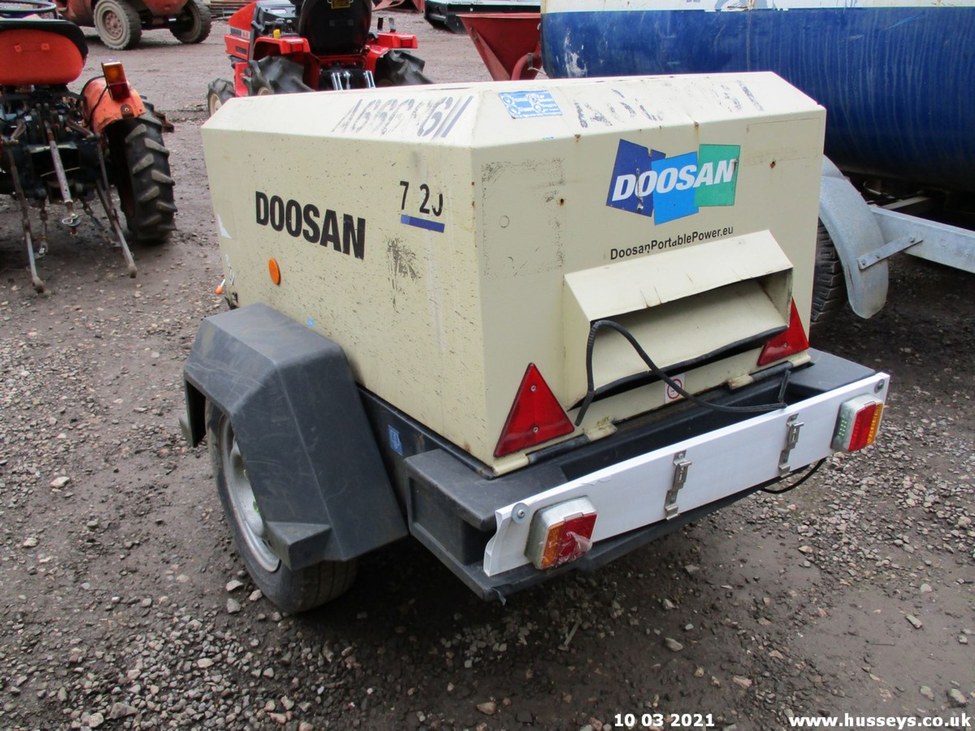 DOOSAN 7/20 COMPRESSOR - Image 3 of 5