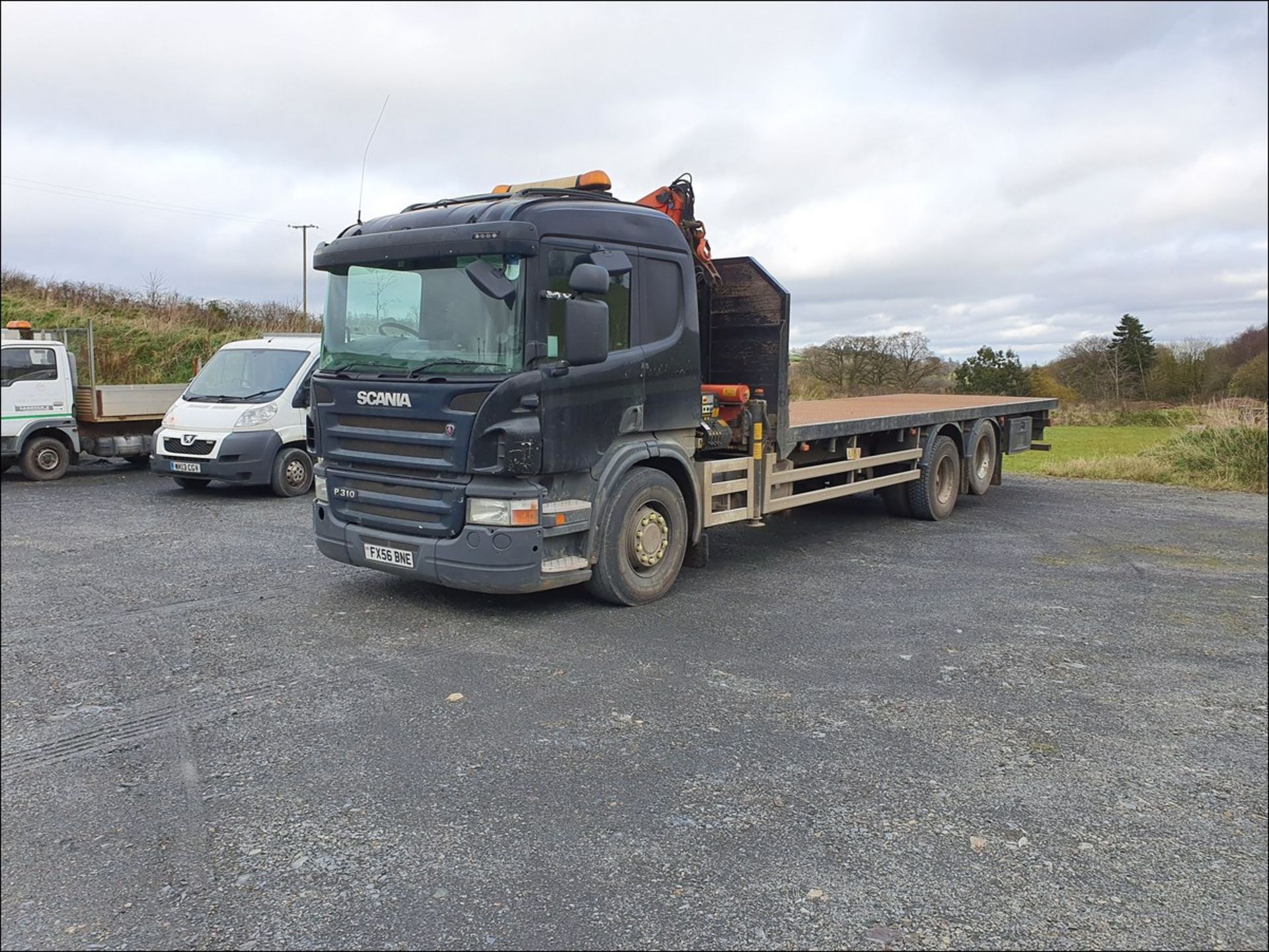 06/56 SCANIA P-SRS D-CLASS - 8970cc 2dr Flat Bed (Black) - Image 3 of 19