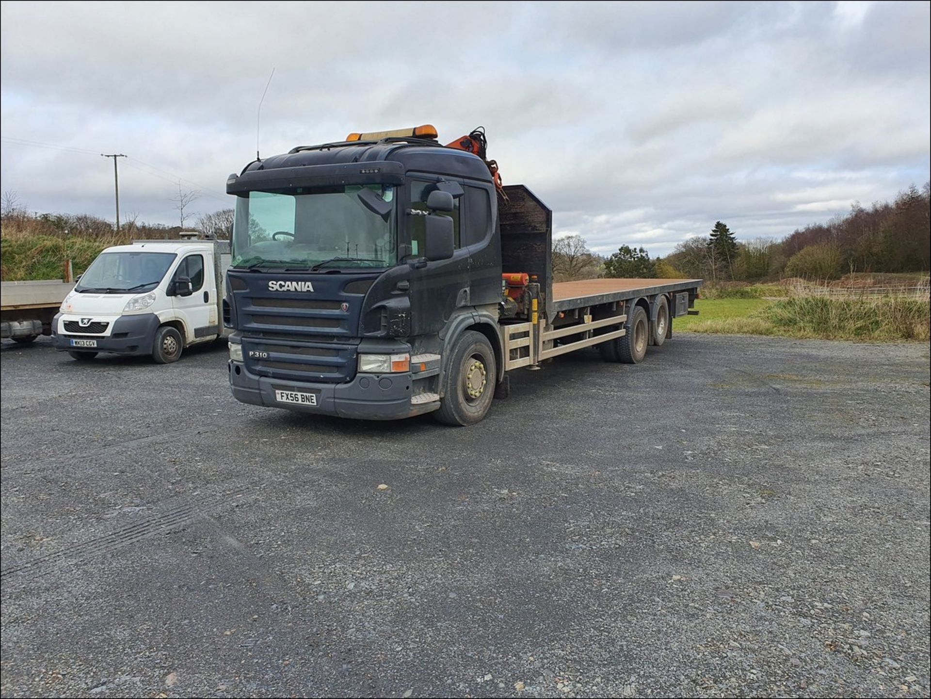 06/56 SCANIA P-SRS D-CLASS - 8970cc 2dr Flat Bed (Black) - Image 2 of 19