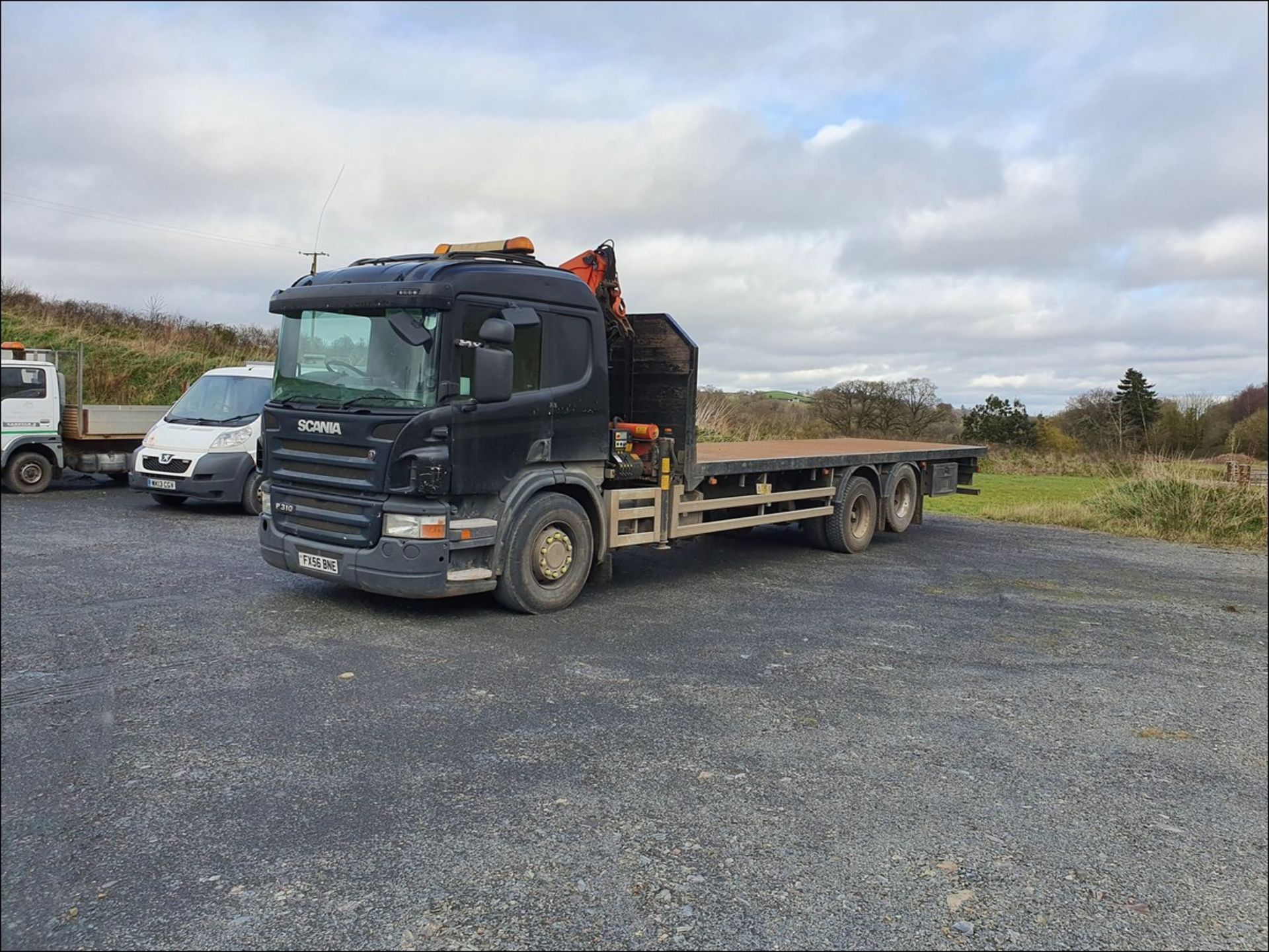 06/56 SCANIA P-SRS D-CLASS - 8970cc 2dr Flat Bed (Black) - Image 19 of 19