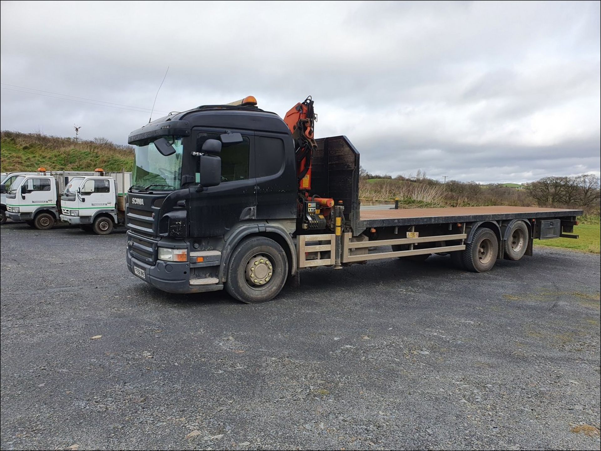 06/56 SCANIA P-SRS D-CLASS - 8970cc 2dr Flat Bed (Black) - Image 4 of 19