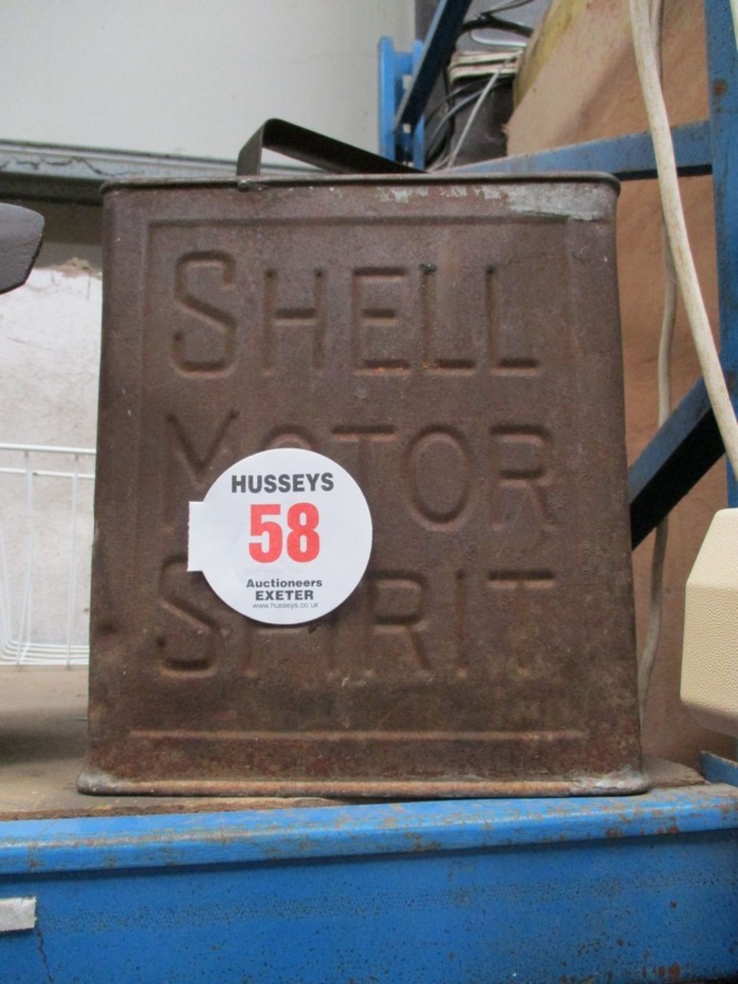 SHELL PETROL CAN