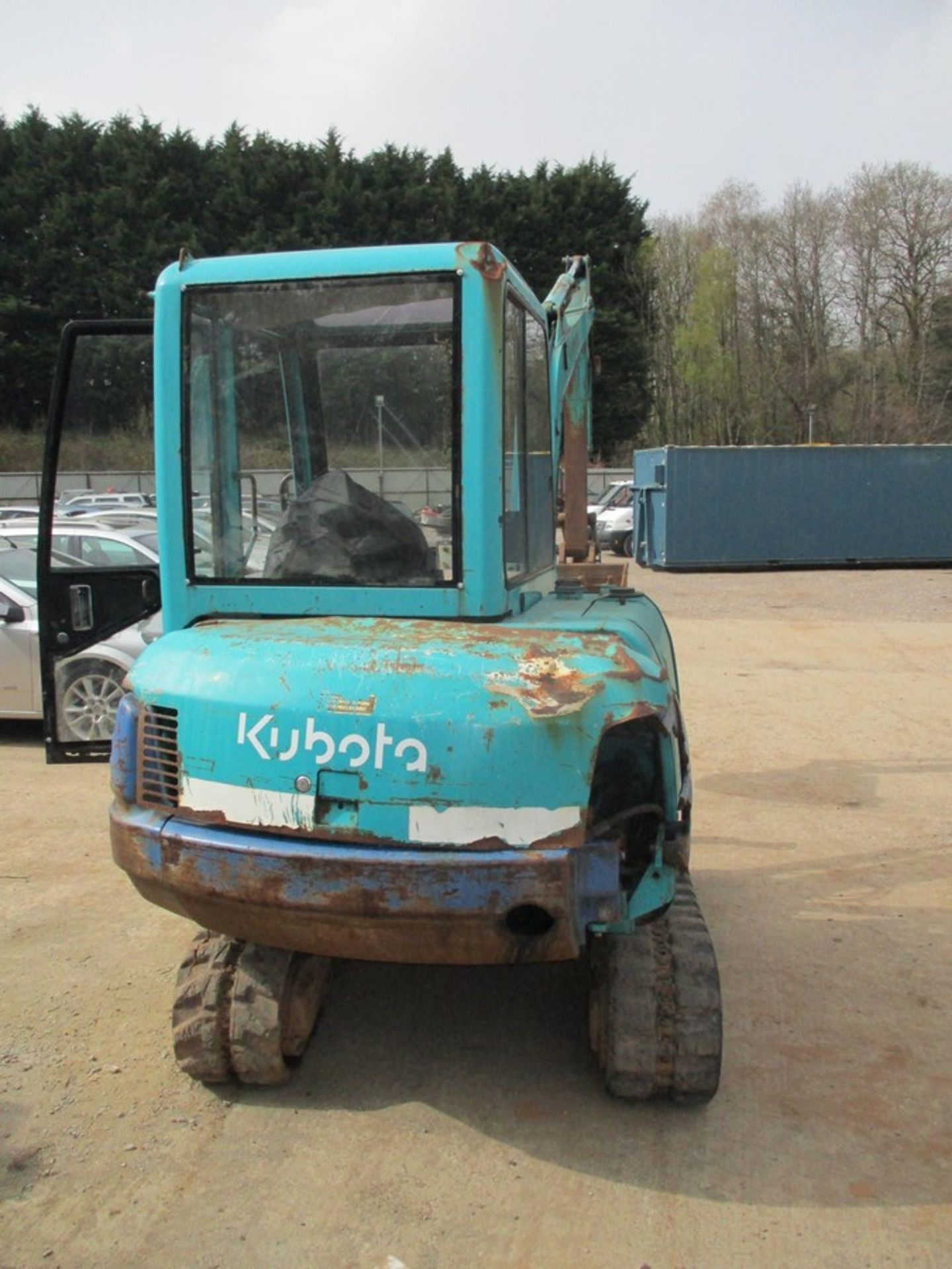 KUBOTA 3 TON DIGGER C/W 3 BUCKETS 5039HRS - Image 5 of 7