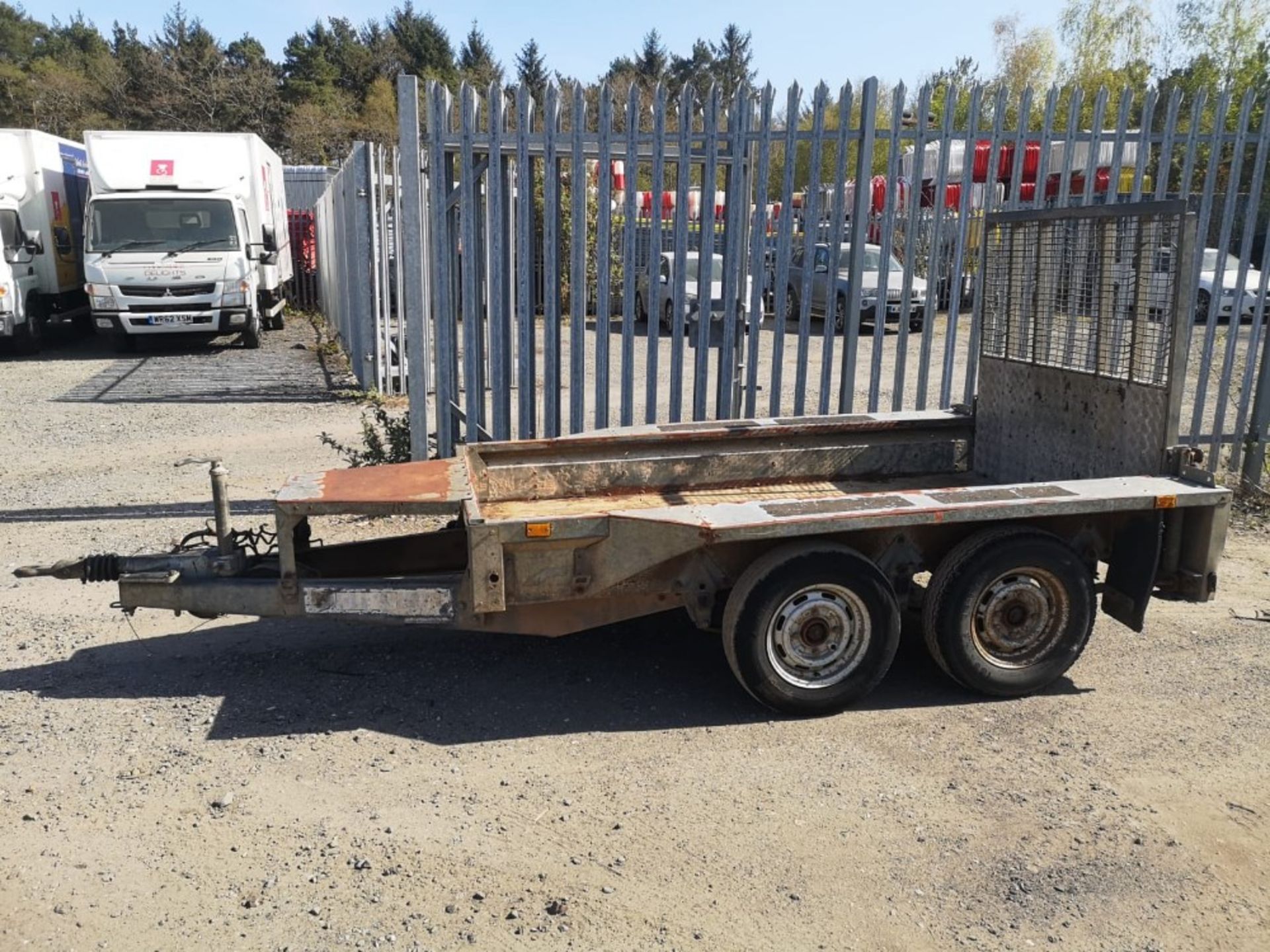 IFOR WILLIAMS 2.7 TON MINI DIGGER TRAILER APPROX 8X4 - Image 2 of 7