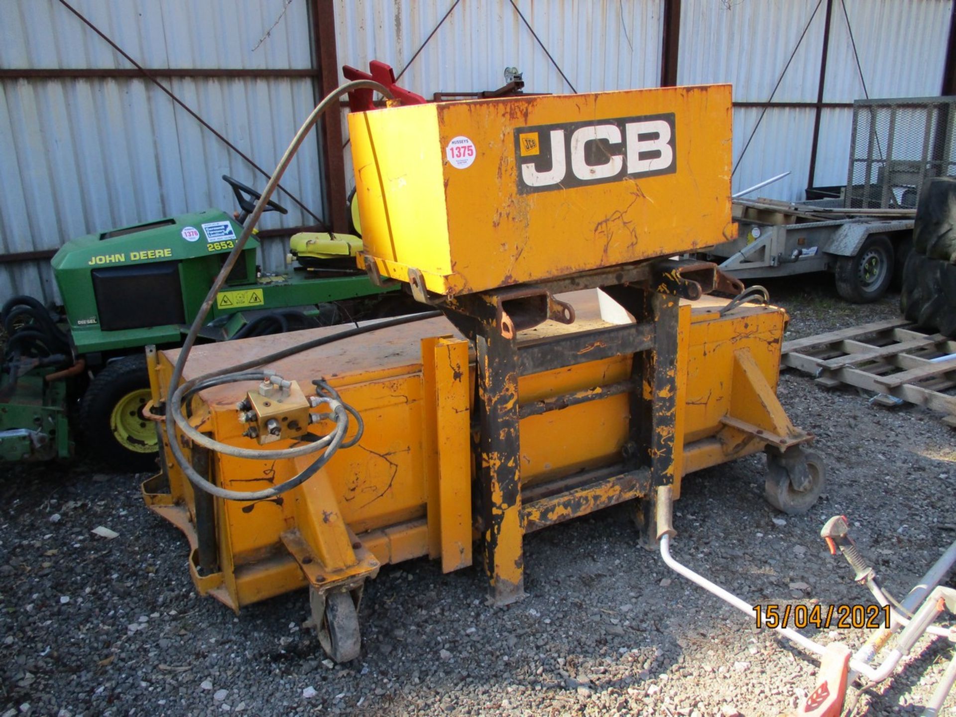 JCB SWEEPER BOX