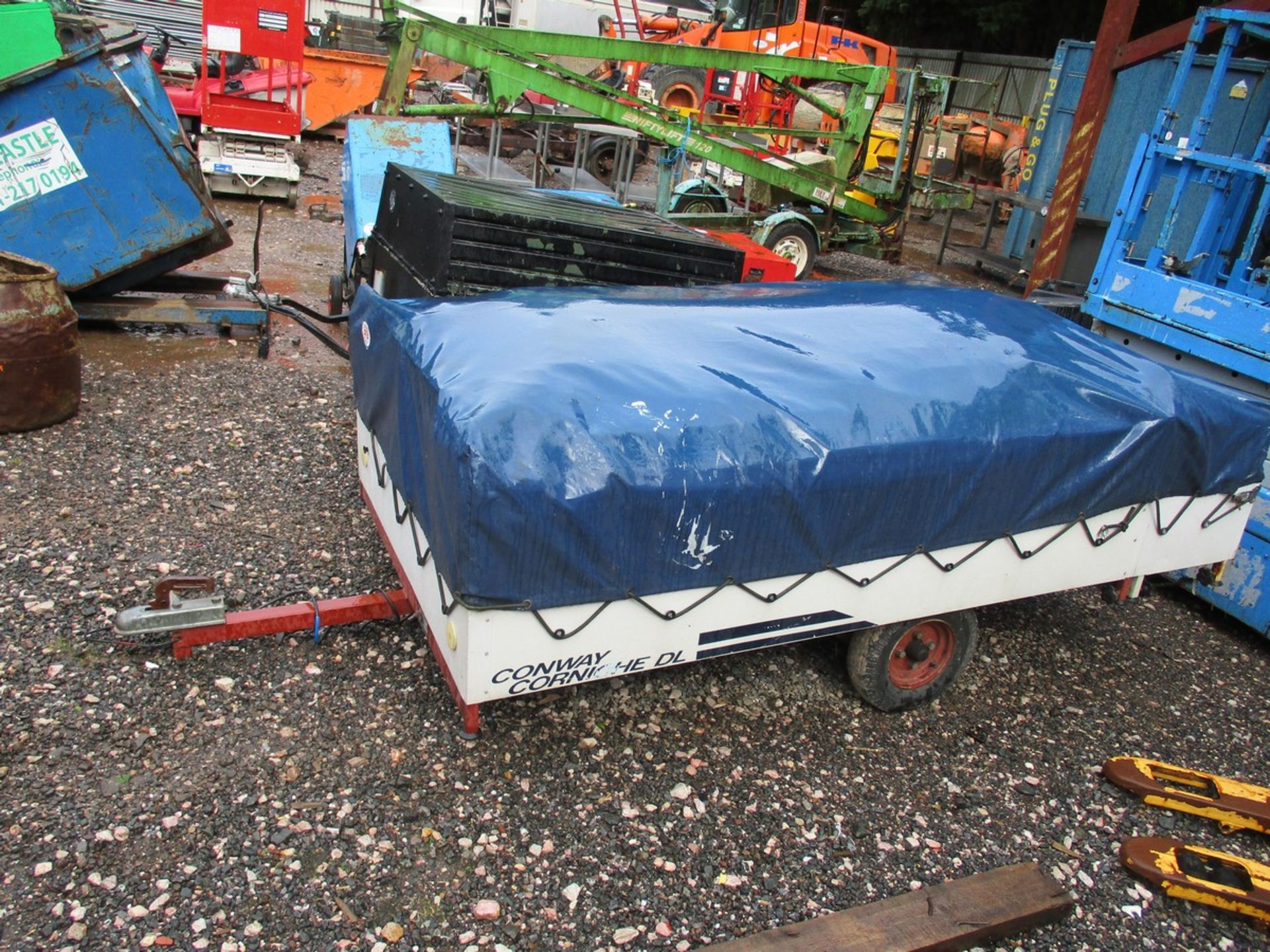 CONWAY TRAILER TENT (PHOTOS FROM WHEN ERECTED LAST) - Image 3 of 7