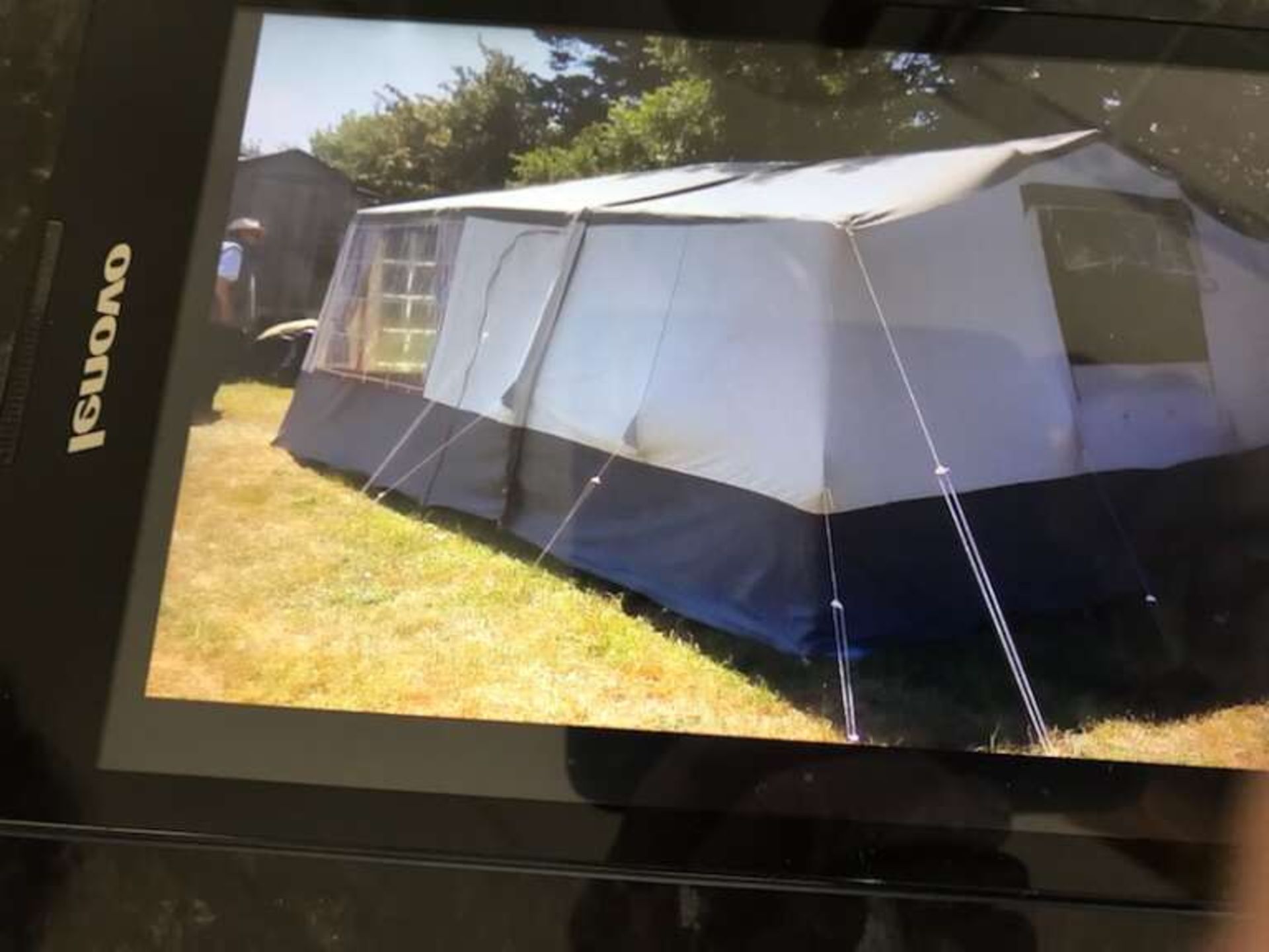 CONWAY TRAILER TENT (PHOTOS FROM WHEN ERECTED LAST) - Image 4 of 7