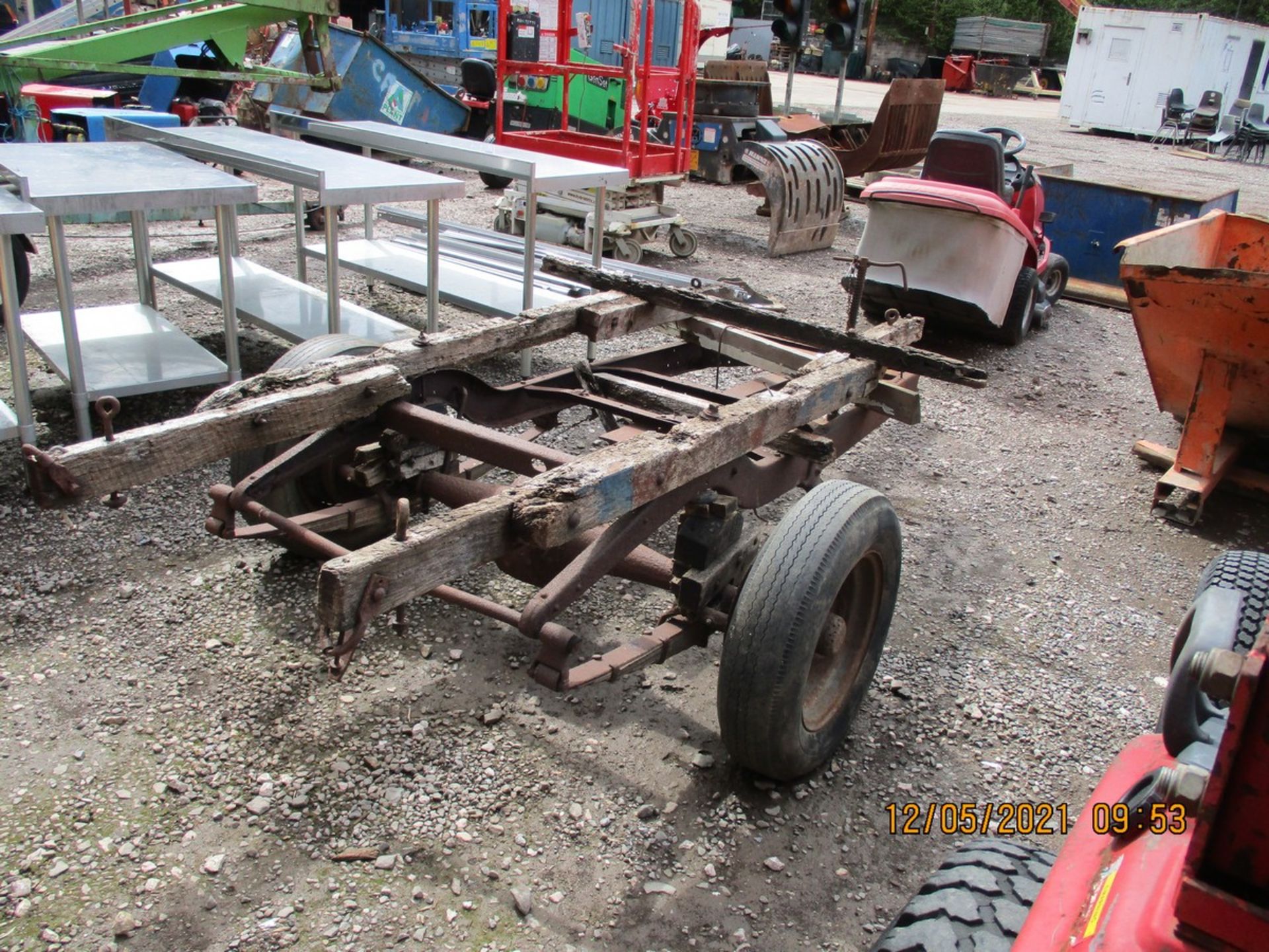 TRAILER/ SHEPHERDS HUT CHASSIS? - Image 2 of 2