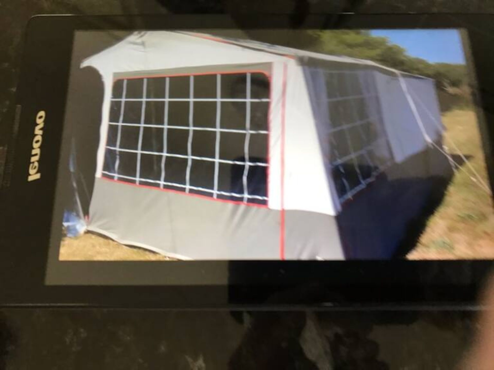 CONWAY TRAILER TENT (PHOTOS FROM WHEN ERECTED LAST) - Image 2 of 7