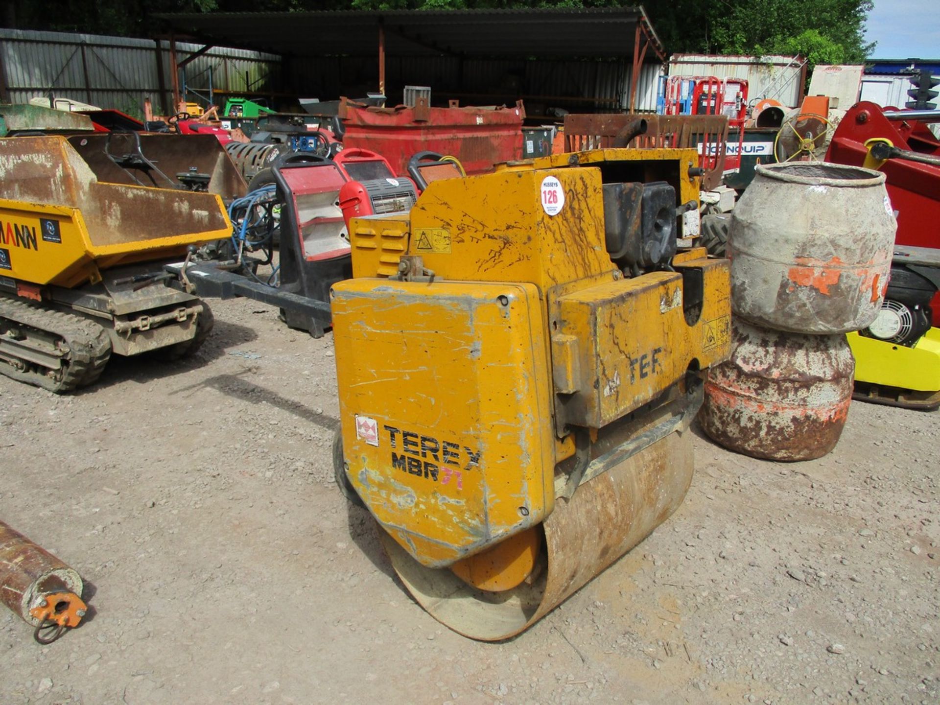 TEREX MBR71 PEDESTRIAN ROLLER 2012 - Image 2 of 3