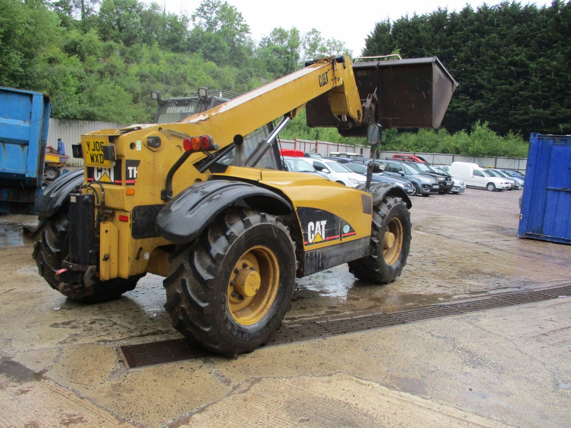 CAT TH330B TELEHANDLER 2006 6289HRS C.W STRIMECH BUCKET & PALLET FORKS, V5 - Image 7 of 9