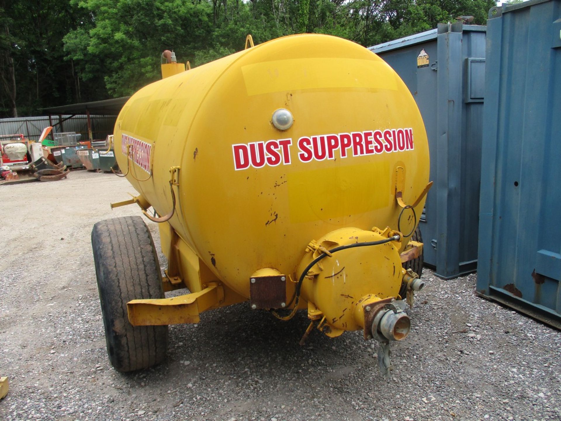 DUST SUPPRESSION TANK C.W HYDRAULIC PUMP - Image 2 of 3