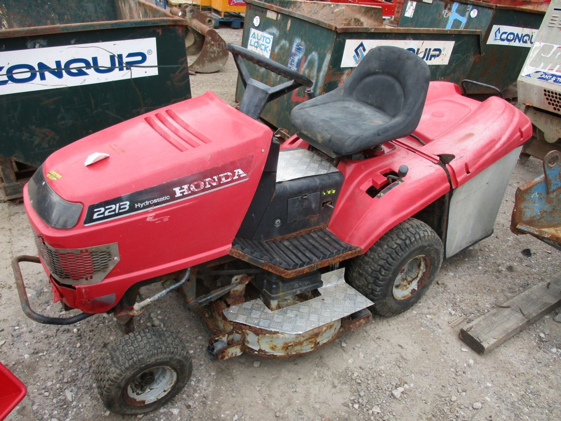 HONDA 2213 RIDE ON MOWER 0536 HRS C/W KEY - Image 2 of 4