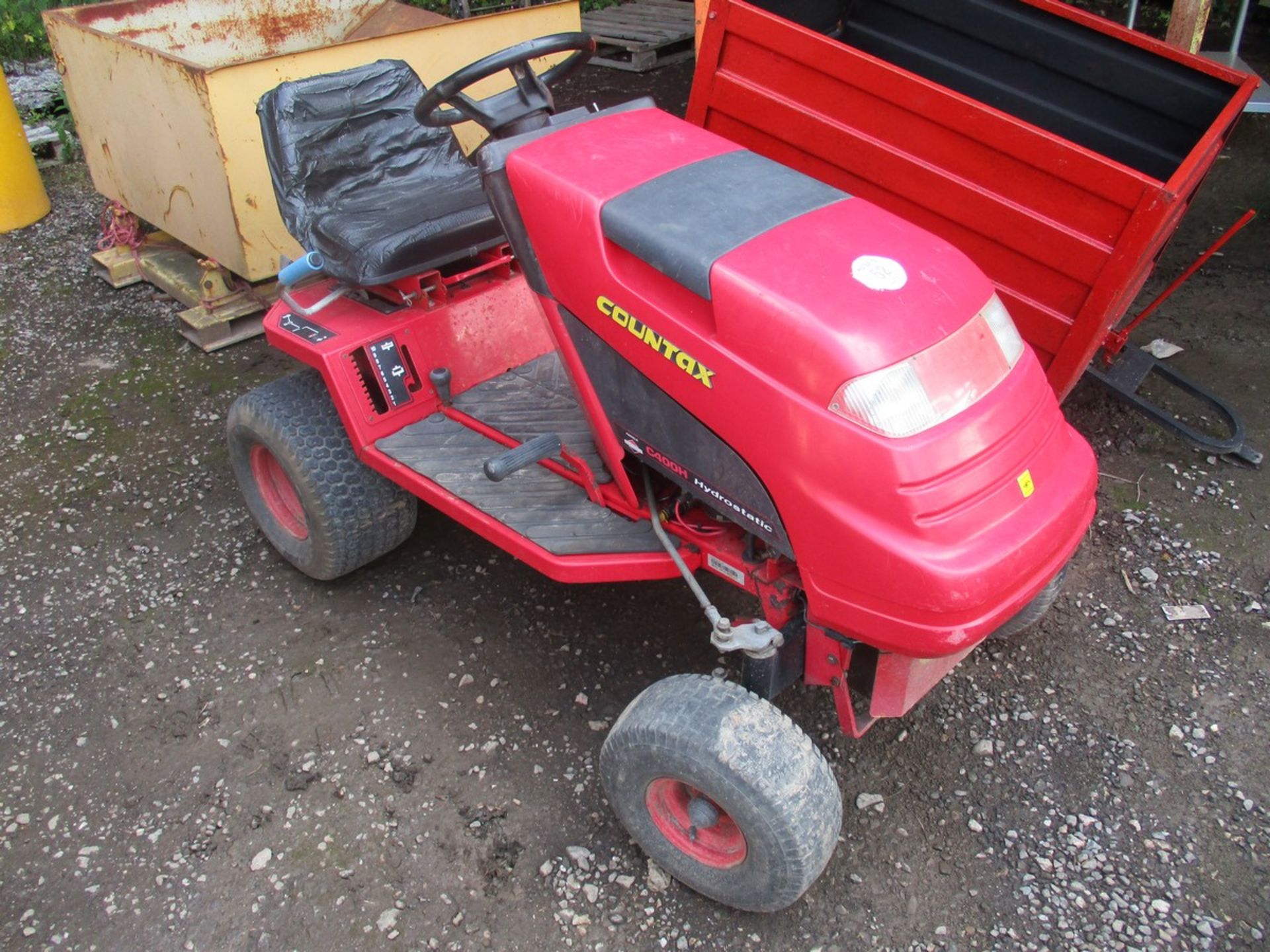 COUNTAX GARDEN TRACTOR C.W TIPPING TRAILER