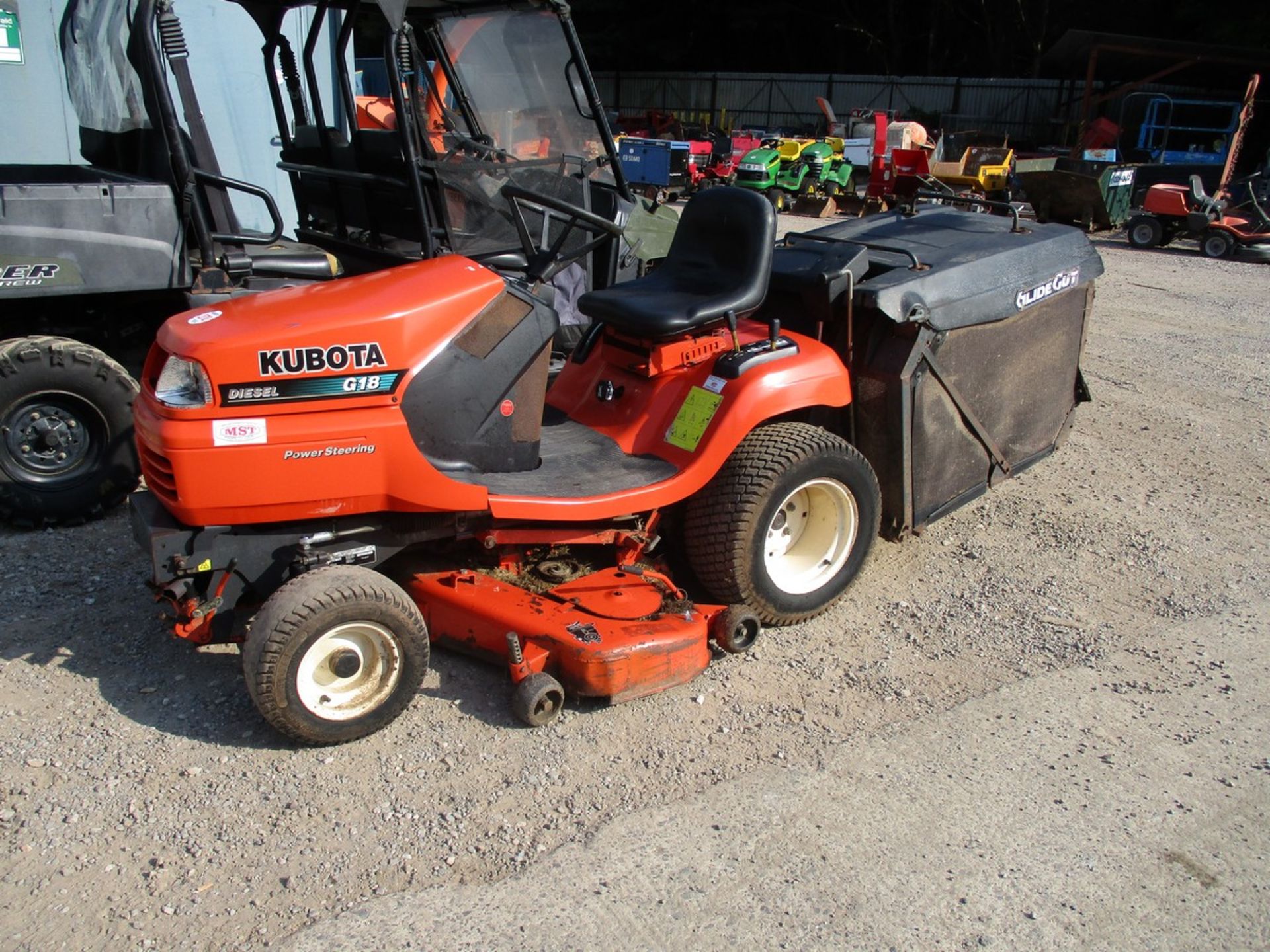 KUBOTA G18 DIESEL RIDE ON MOWER