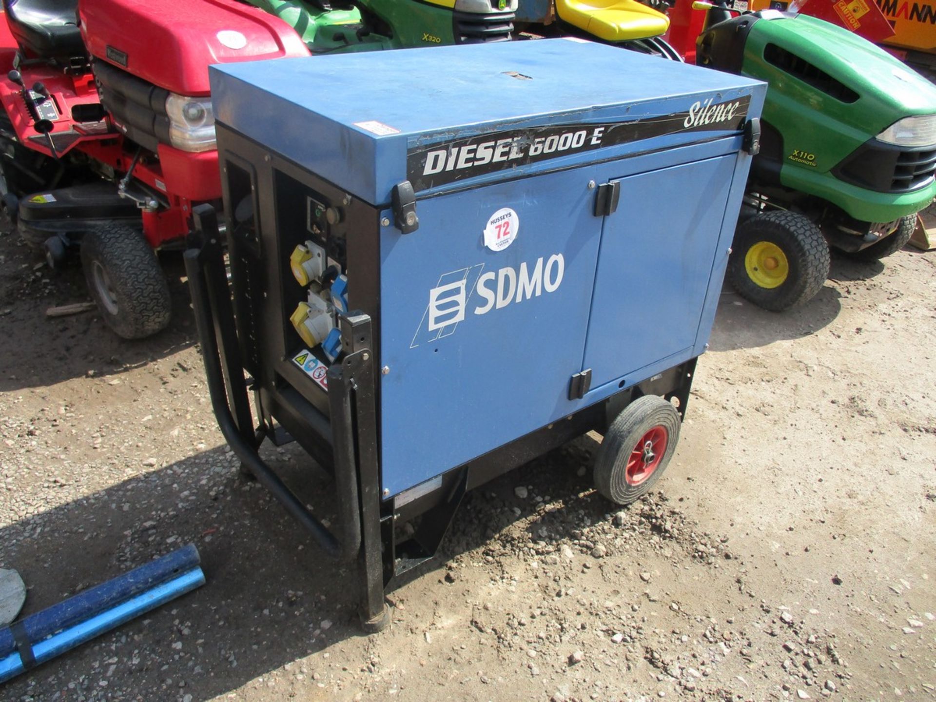 SDMO 6KVA DIESEL GENERATOR C.W KEY