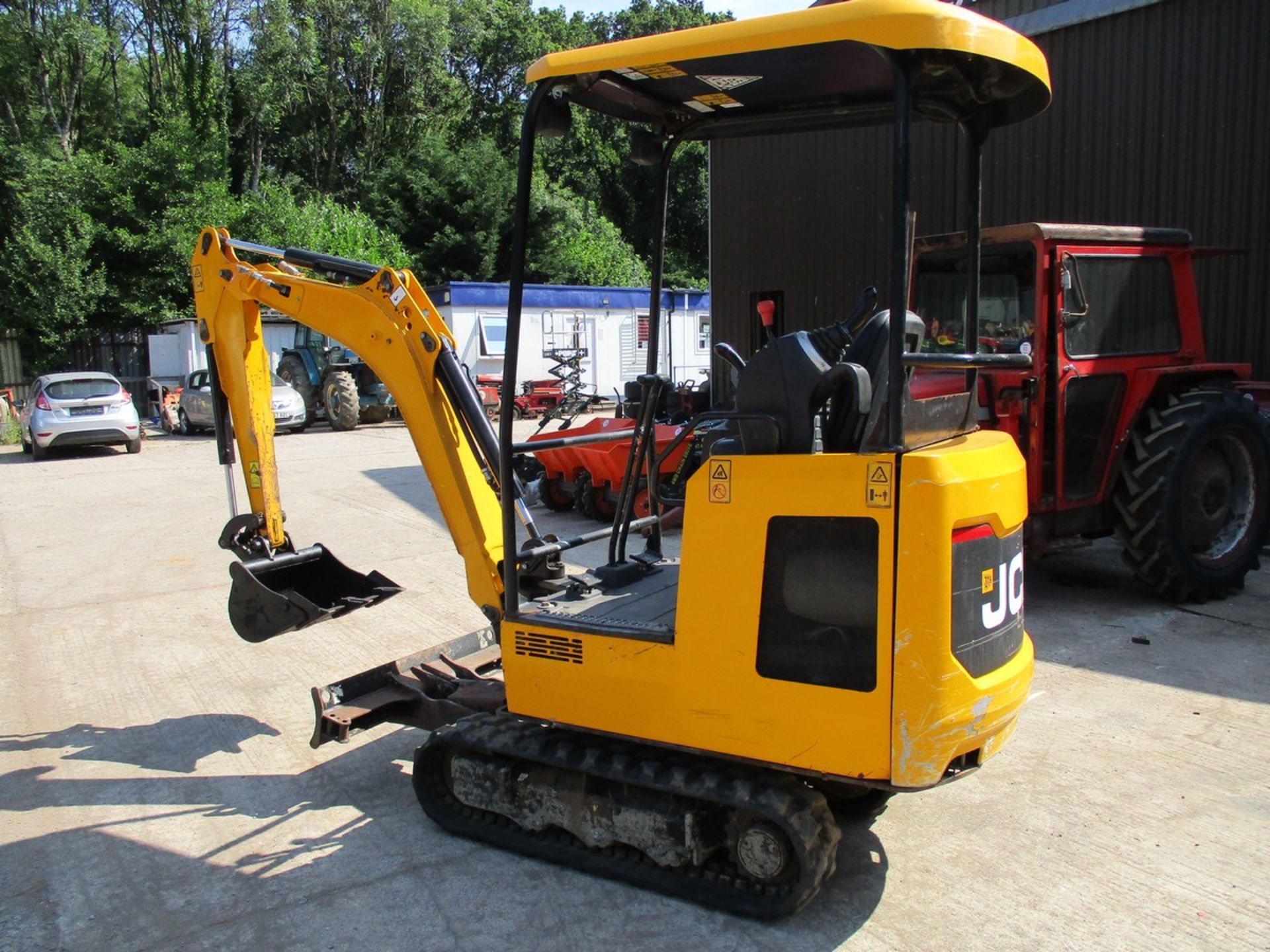 JCB 15C-1 MINI DIGGER 2018 C.W 1 BUCKET 934HRS - Image 4 of 7