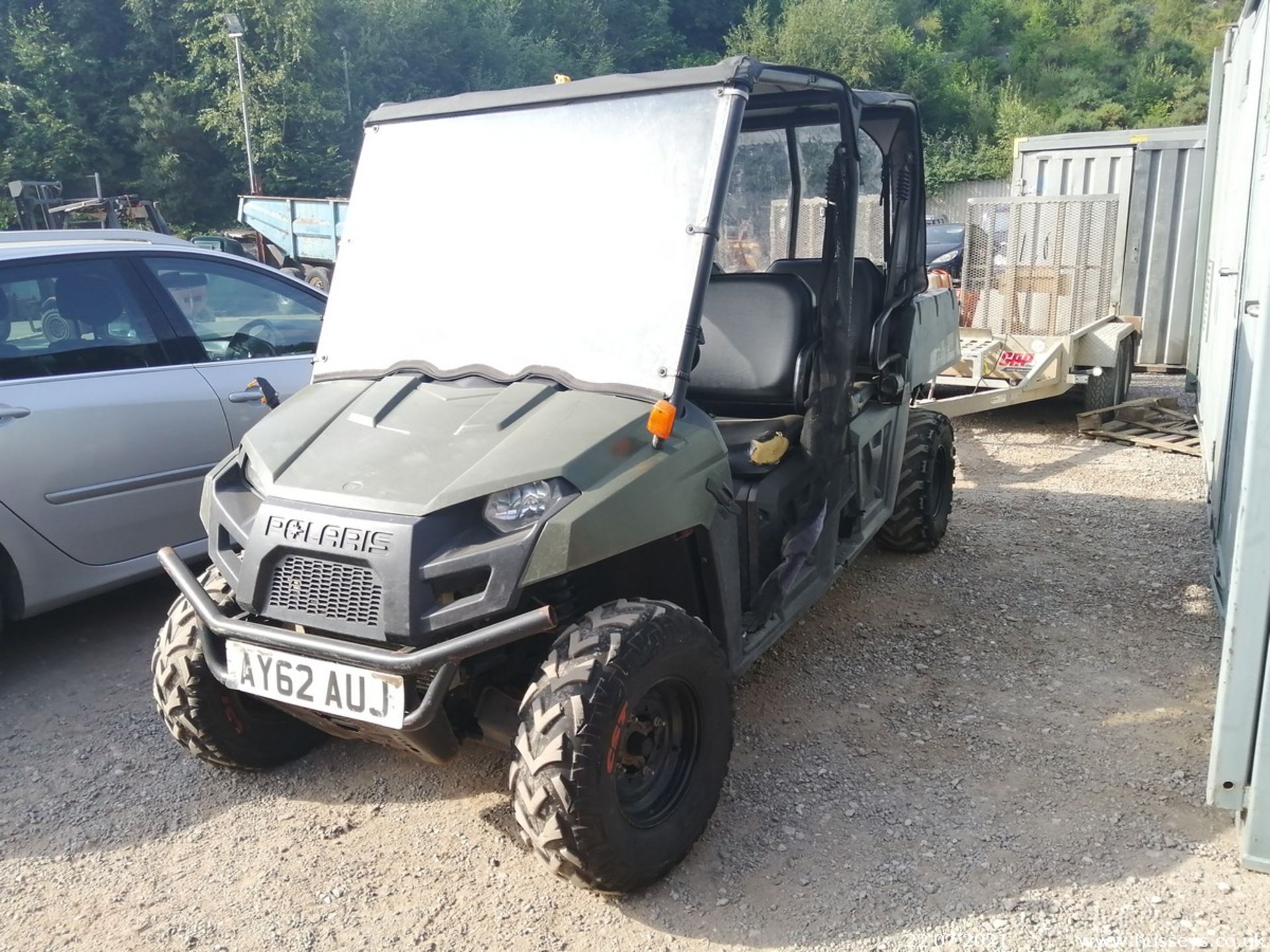 POLARIS RANGER CREW AY62AUJ 6101 MILES SRD - Image 3 of 10