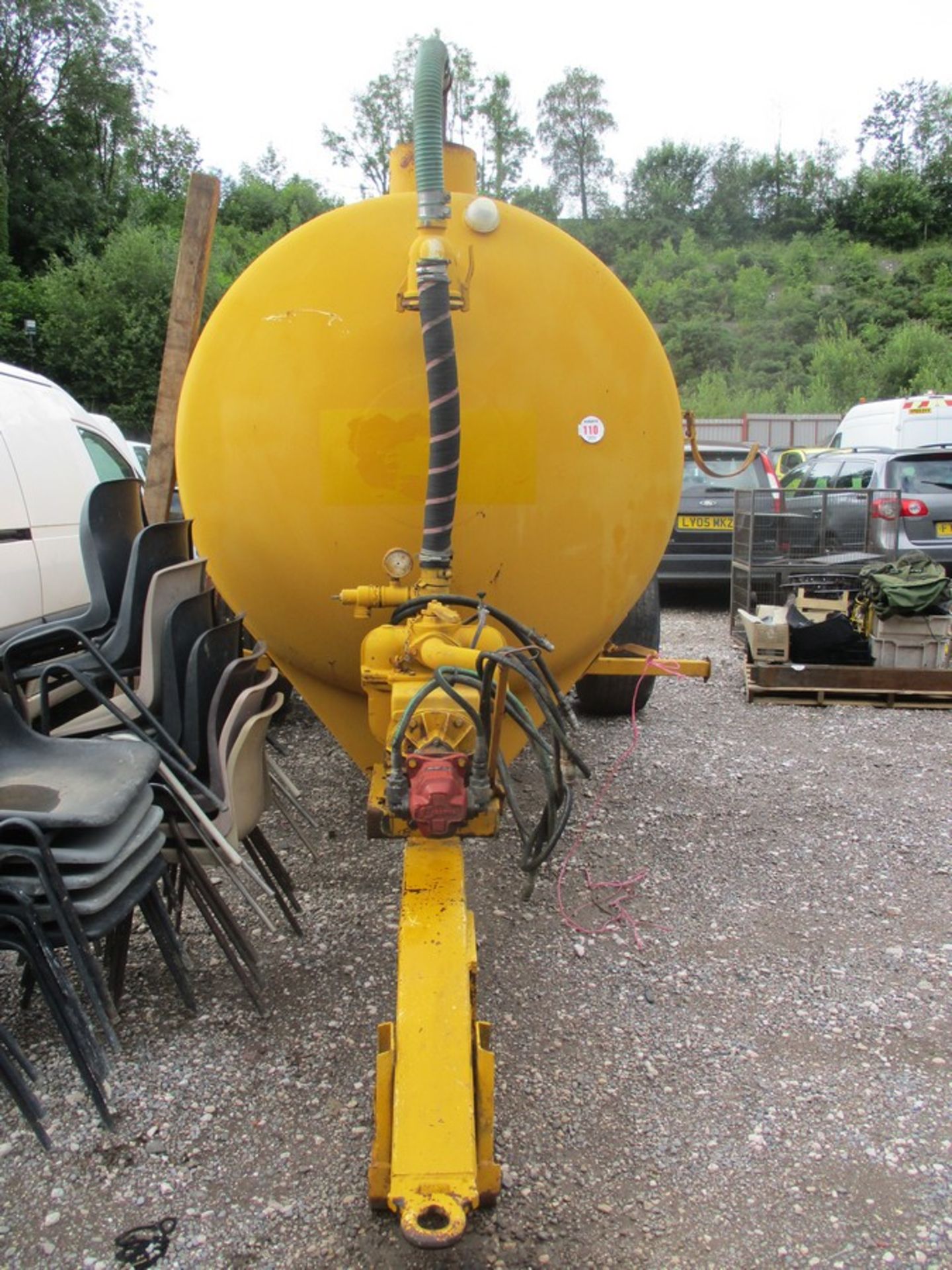 DUST SUPPRESSION TANKER C.W HYDRAULIC PUMP - Image 5 of 5