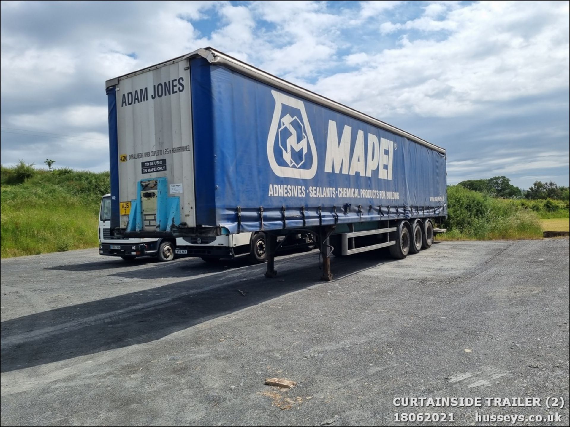 CURTAIN SIDE TRAILER C/W TAIL LIFT - Image 6 of 11