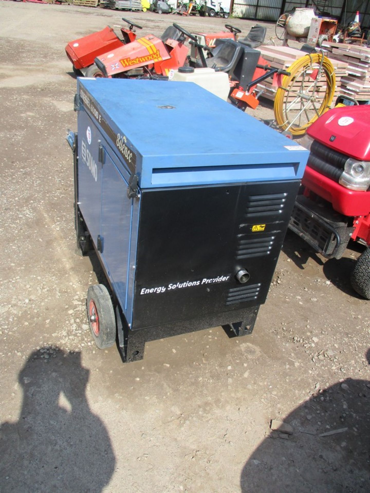 SDMO 6KVA DIESEL GENERATOR C.W KEY - Image 2 of 3