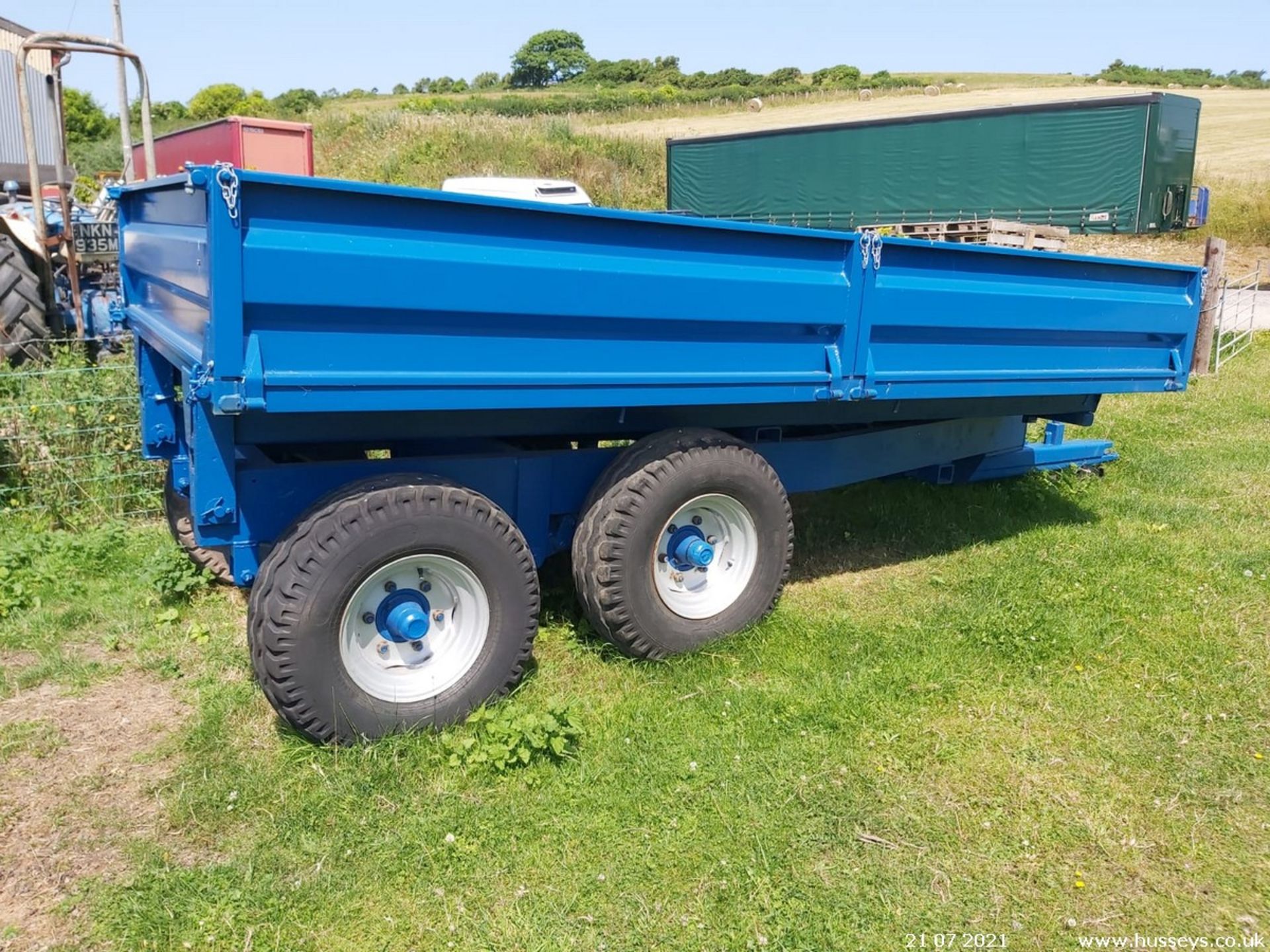 7 TON DROPSIDE TIPPING TRAILER (NEW BODY) - Image 2 of 2