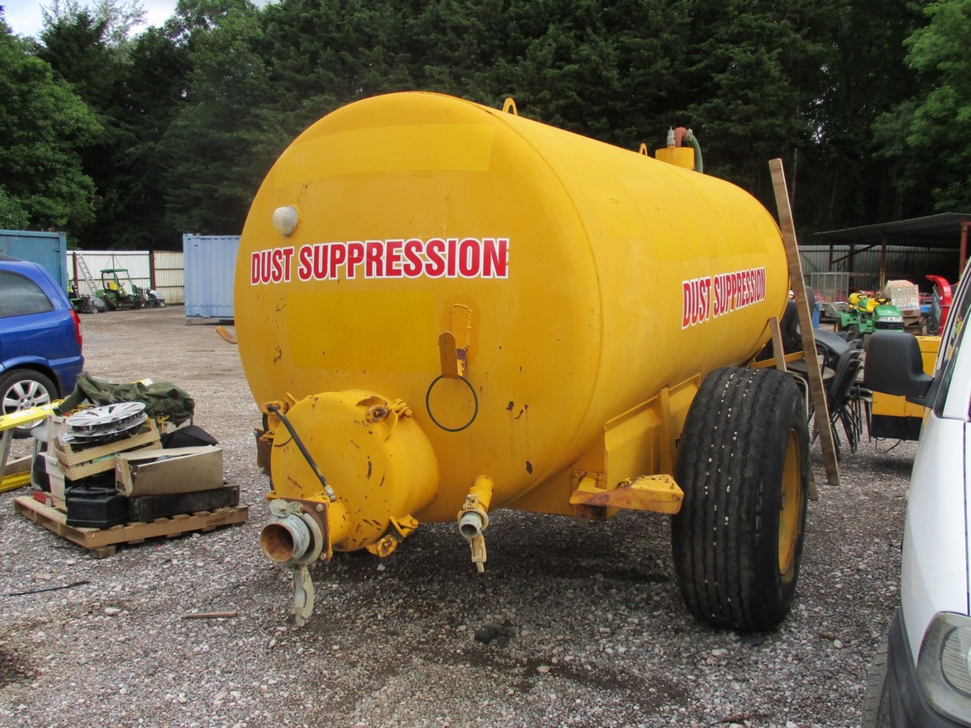 DUST SUPPRESSION TANKER C.W HYDRAULIC PUMP - Image 4 of 5