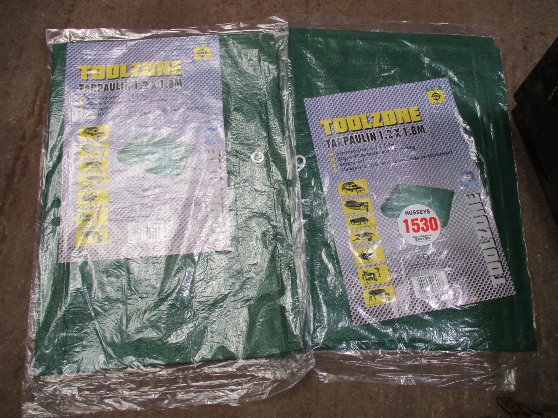 PAIR OF 4X6 TARPAULINS