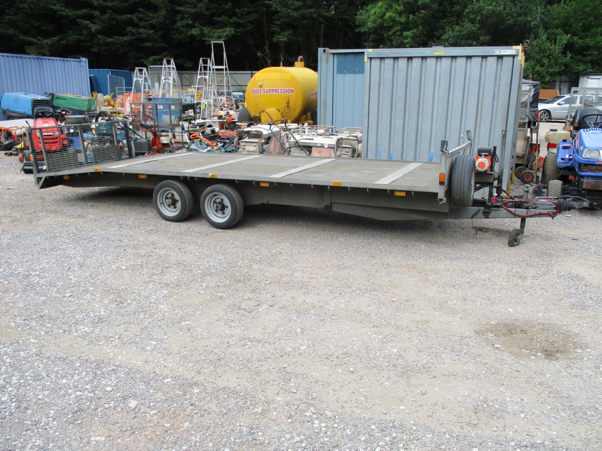 BATESON 18' TILT BED TRAILER C.W 6 TON WINCH UNDERFLOOR BATTERY & ANDERSON LEAD - Image 2 of 5