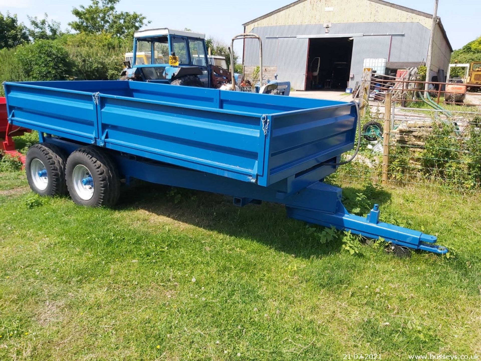 7 TON DROPSIDE TIPPING TRAILER (NEW BODY)