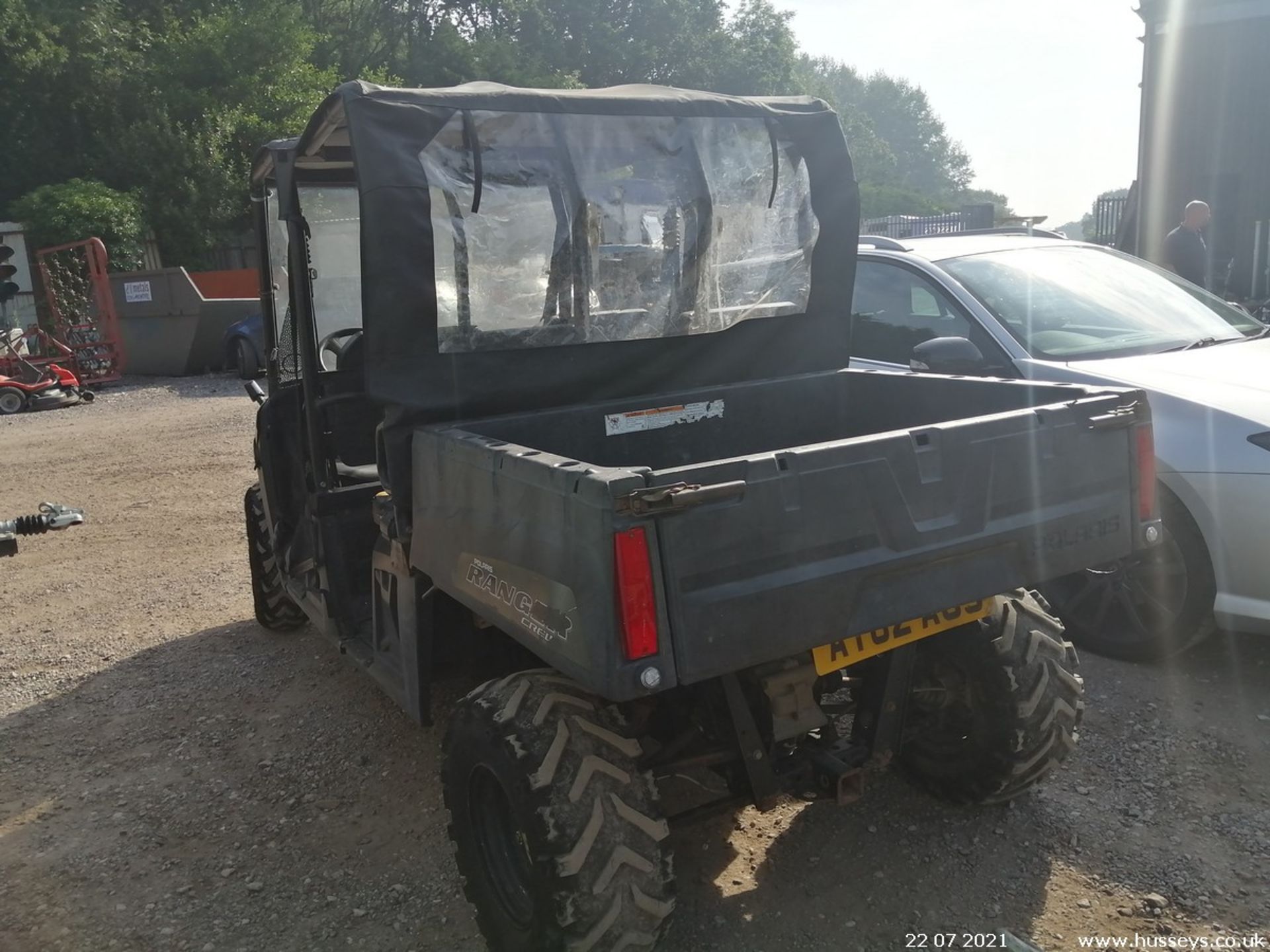 POLARIS RANGER CREW AY62AUJ 6101 MILES SRD - Image 4 of 10