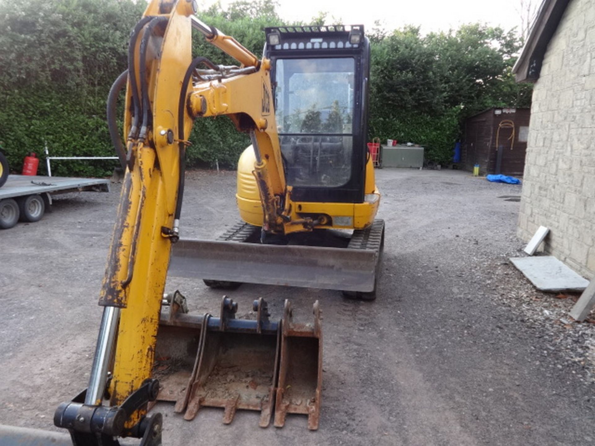 JCB 8032 ZTS EXCAVATOR 2003 4853HRS C.W 4 BUCKETS - Image 3 of 8