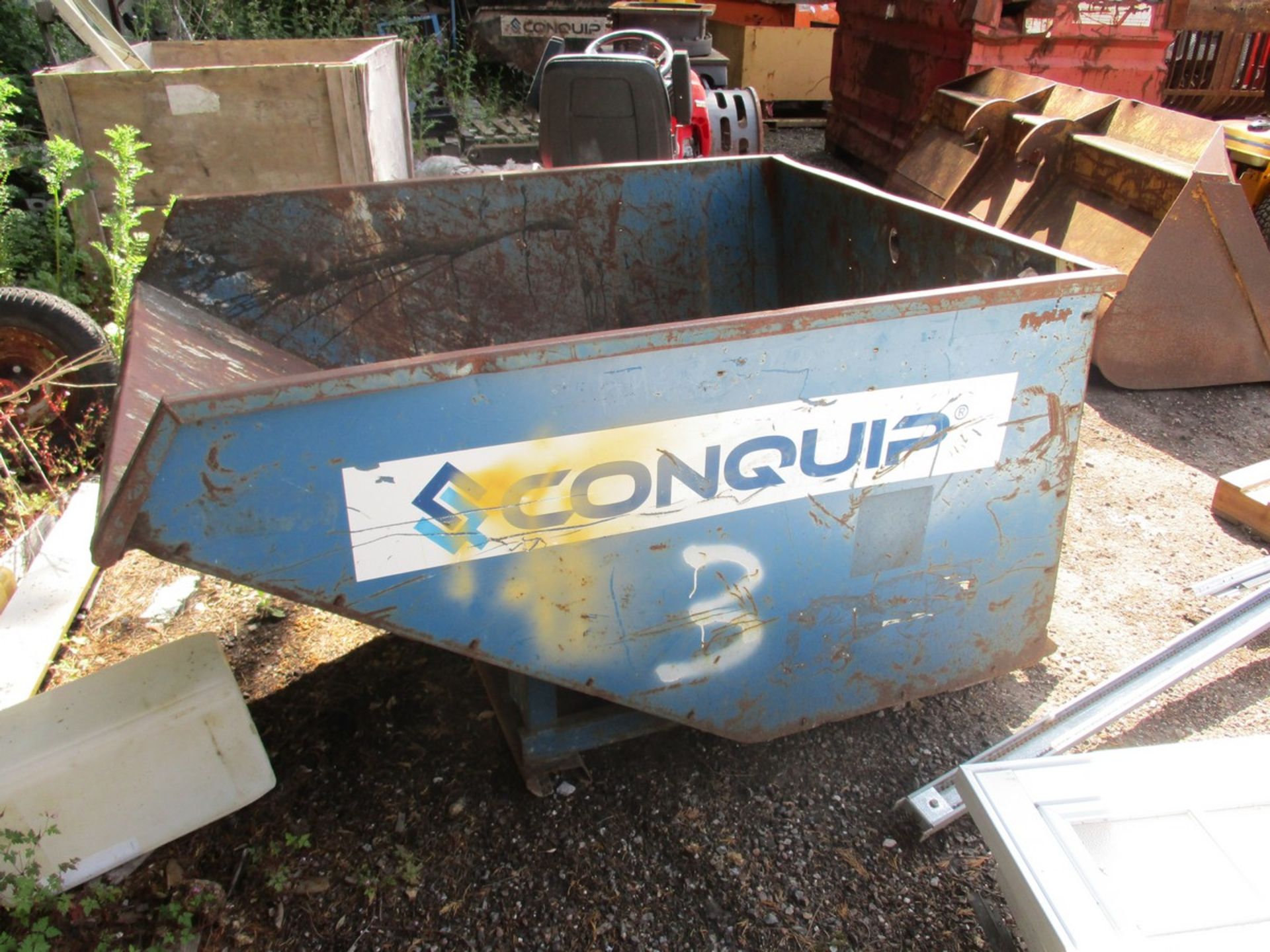 CONQUIP FORKLIFT TIPPING SKIP - Bild 2 aus 2