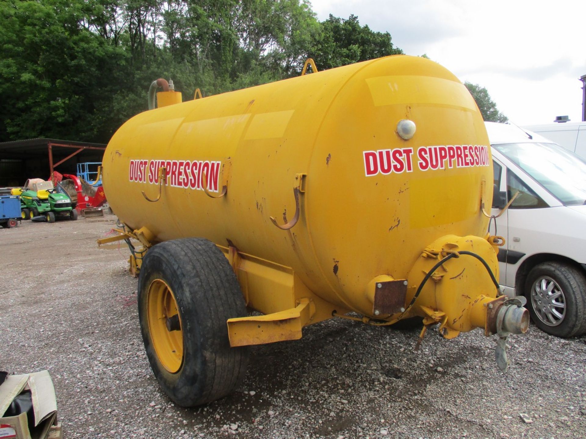 DUST SUPPRESSION TANKER C.W HYDRAULIC PUMP - Image 3 of 5