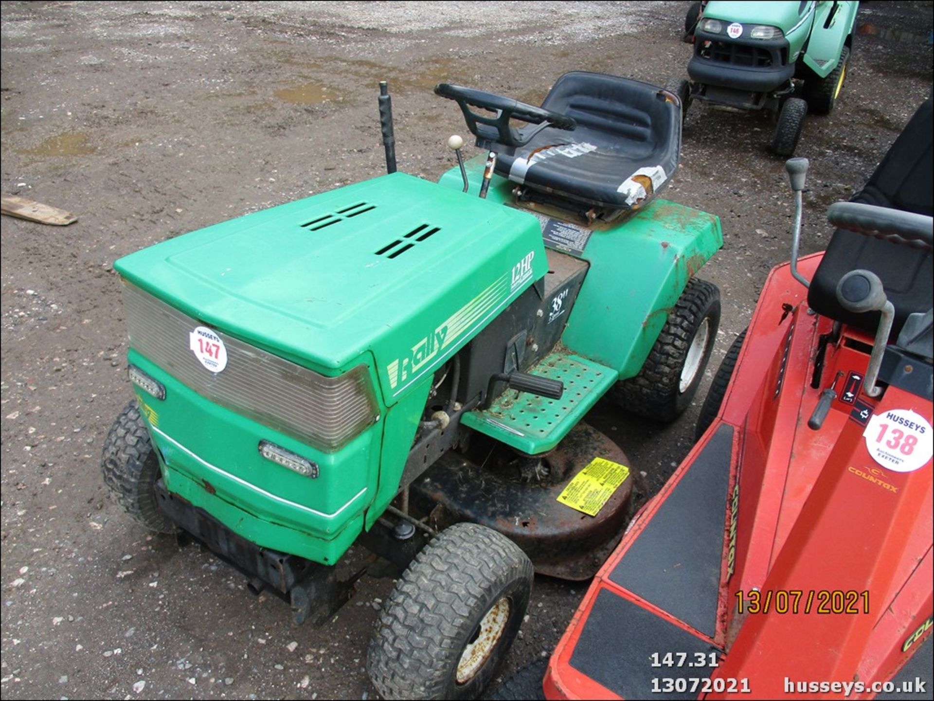 RALLY 12 HP MOWER - Image 2 of 2