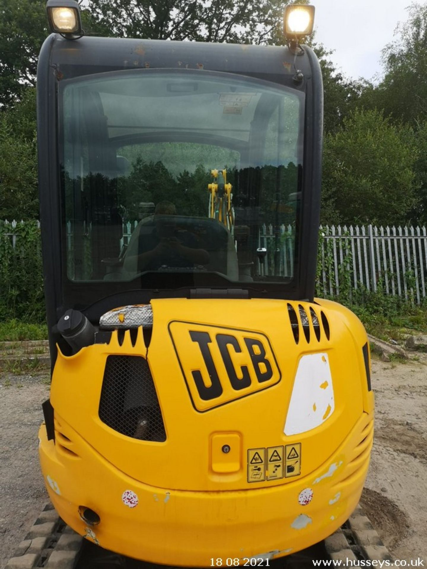 JCB 8025 ZTS 2009 QUICK HITCH GRADER 12 & 24" BUCKETS RTD - Image 4 of 9