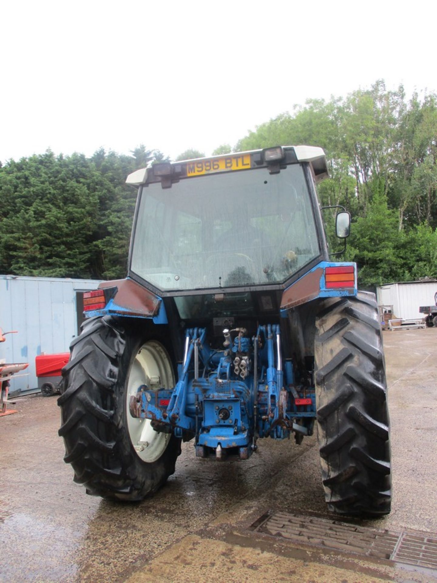 FORD 7840 4WD TRACTOR C/W CHILTON MX6000 LOADER M996BTL 7351HRS - Image 6 of 10